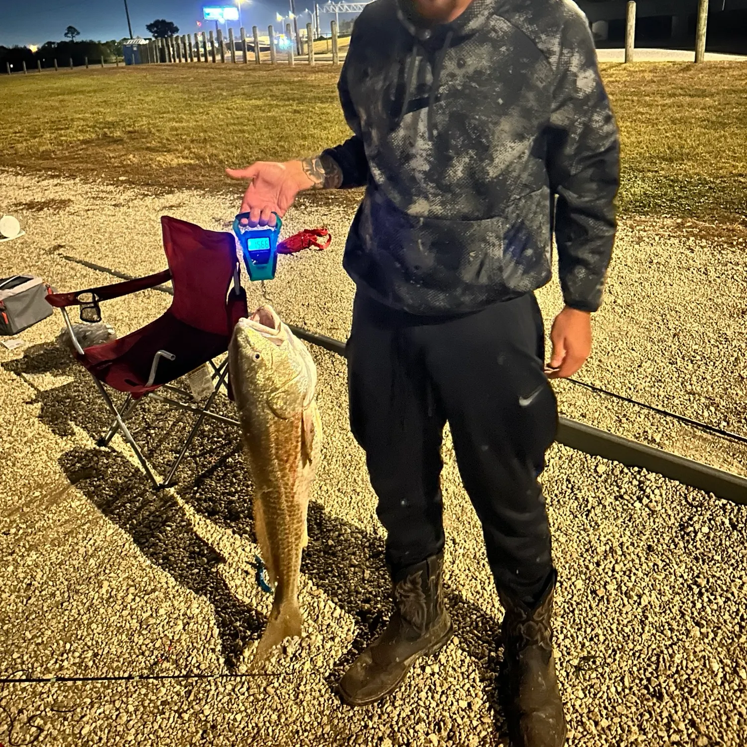 Red drum caught on Fishbrain
