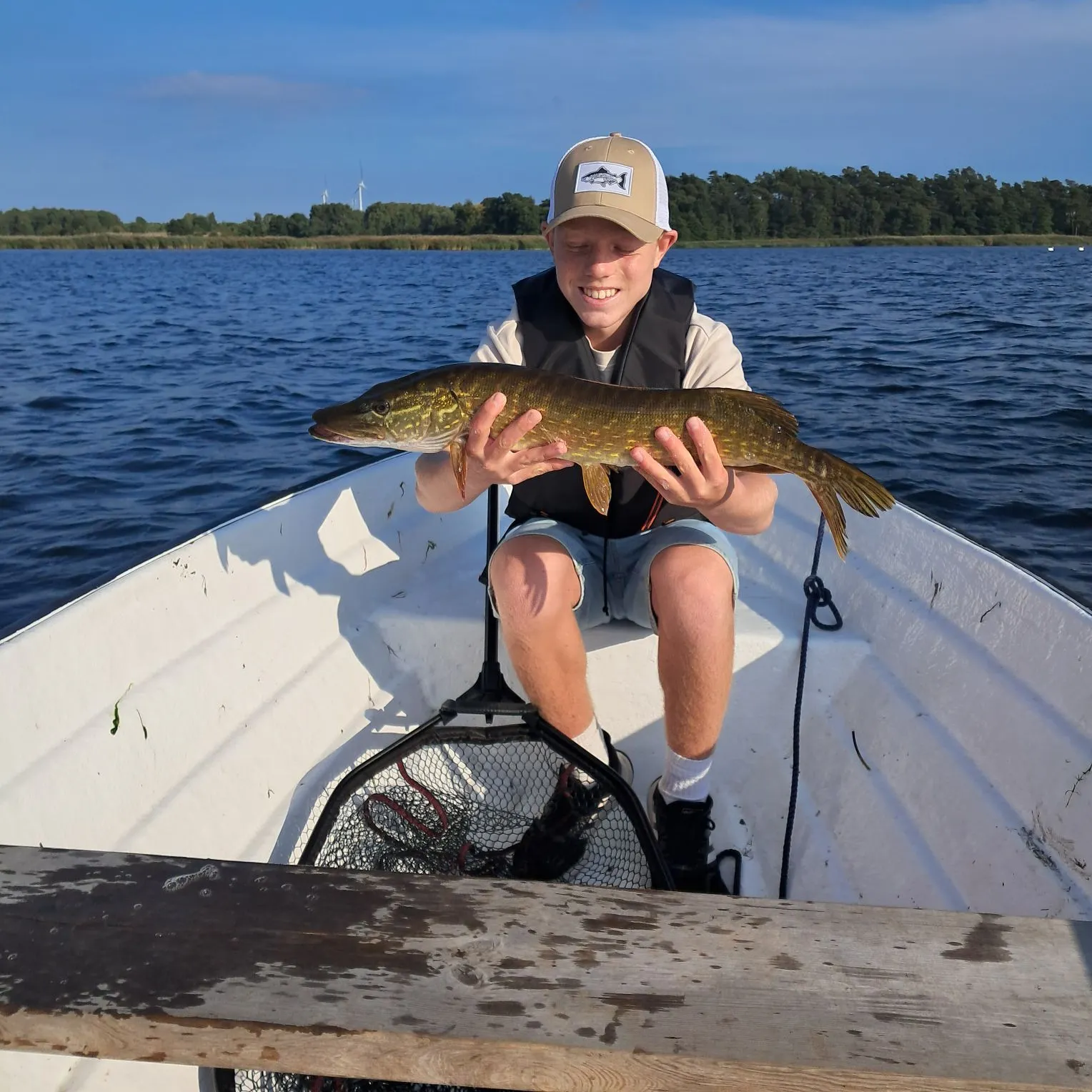 Northern pike caught on Fishbrain
