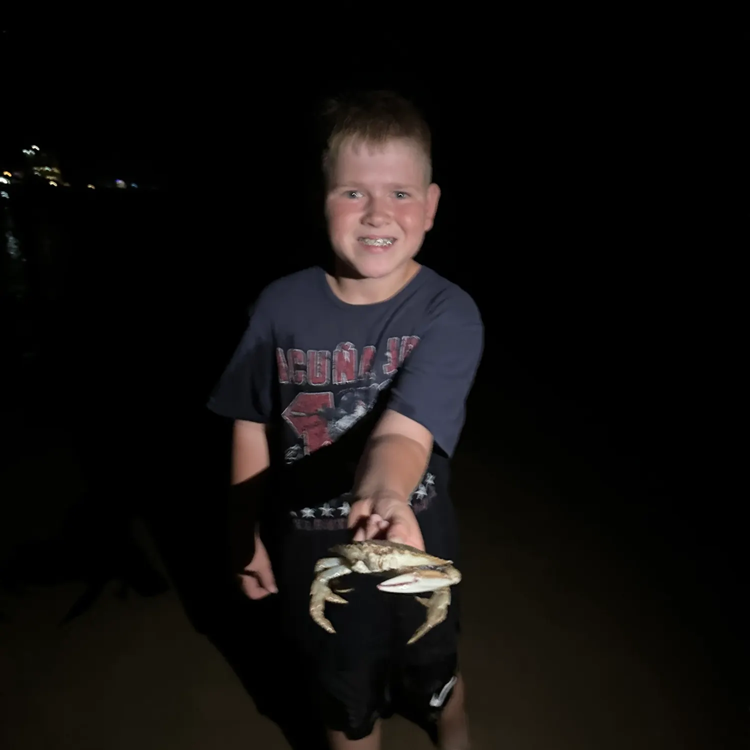 Blue crab caught on Fishbrain