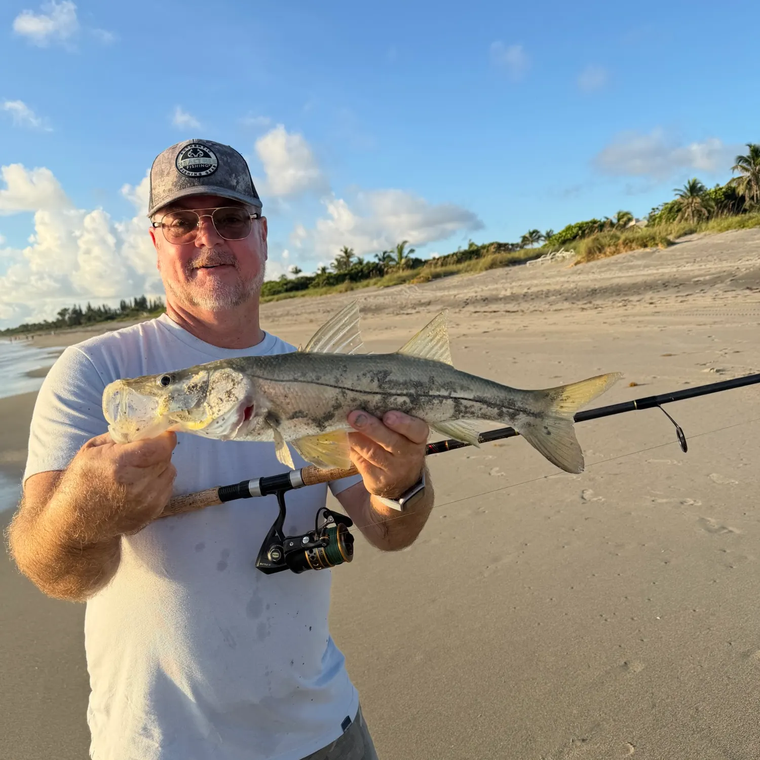 Common snook caught on Fishbrain