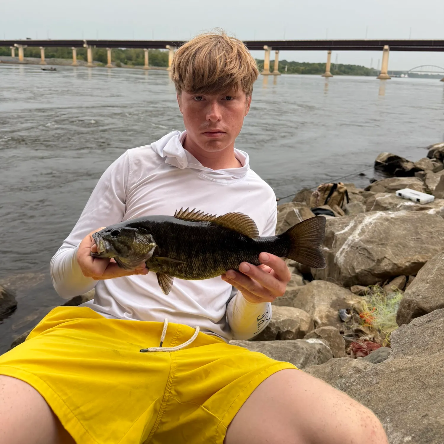 Smallmouth bass caught on Fishbrain