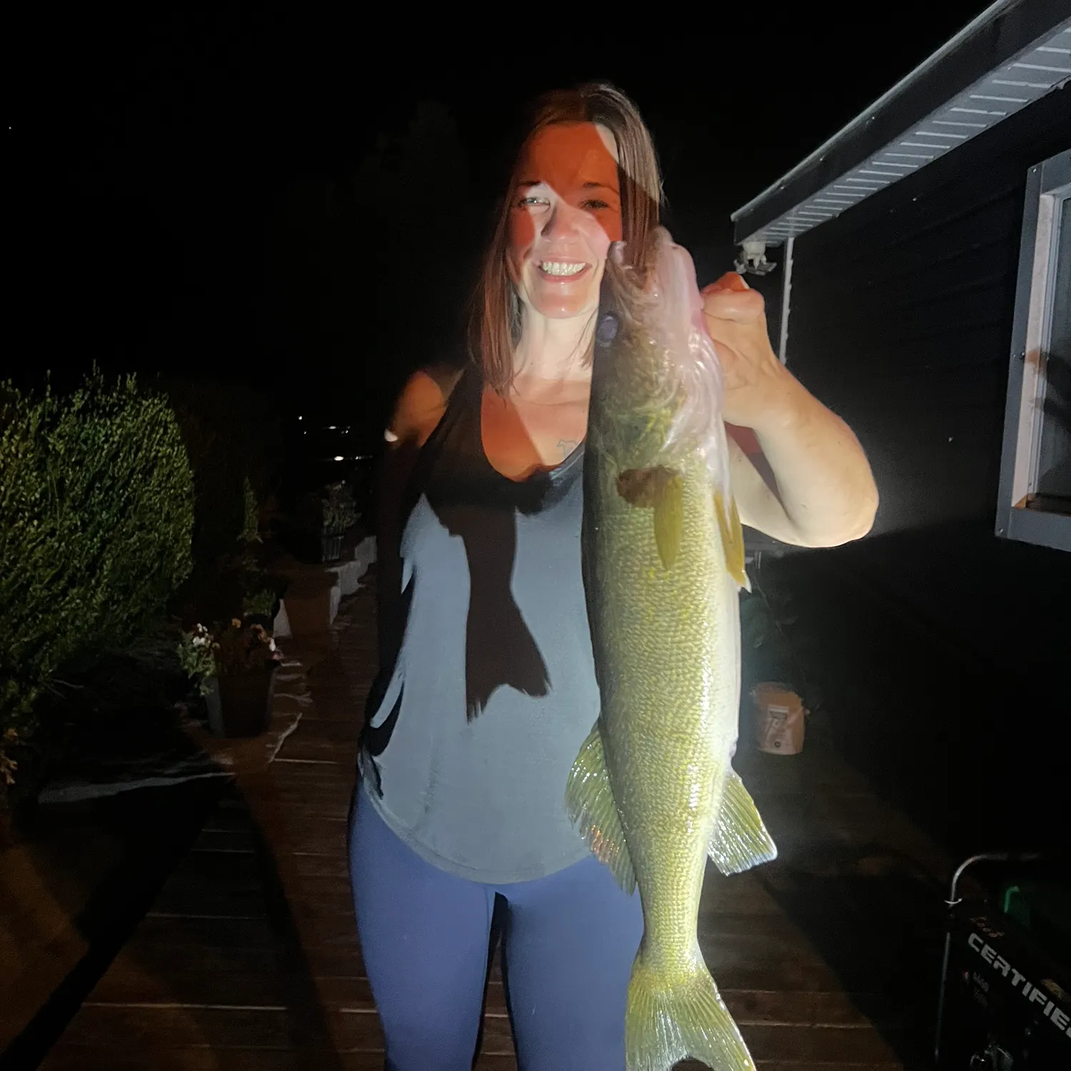 Walleye caught on Fishbrain