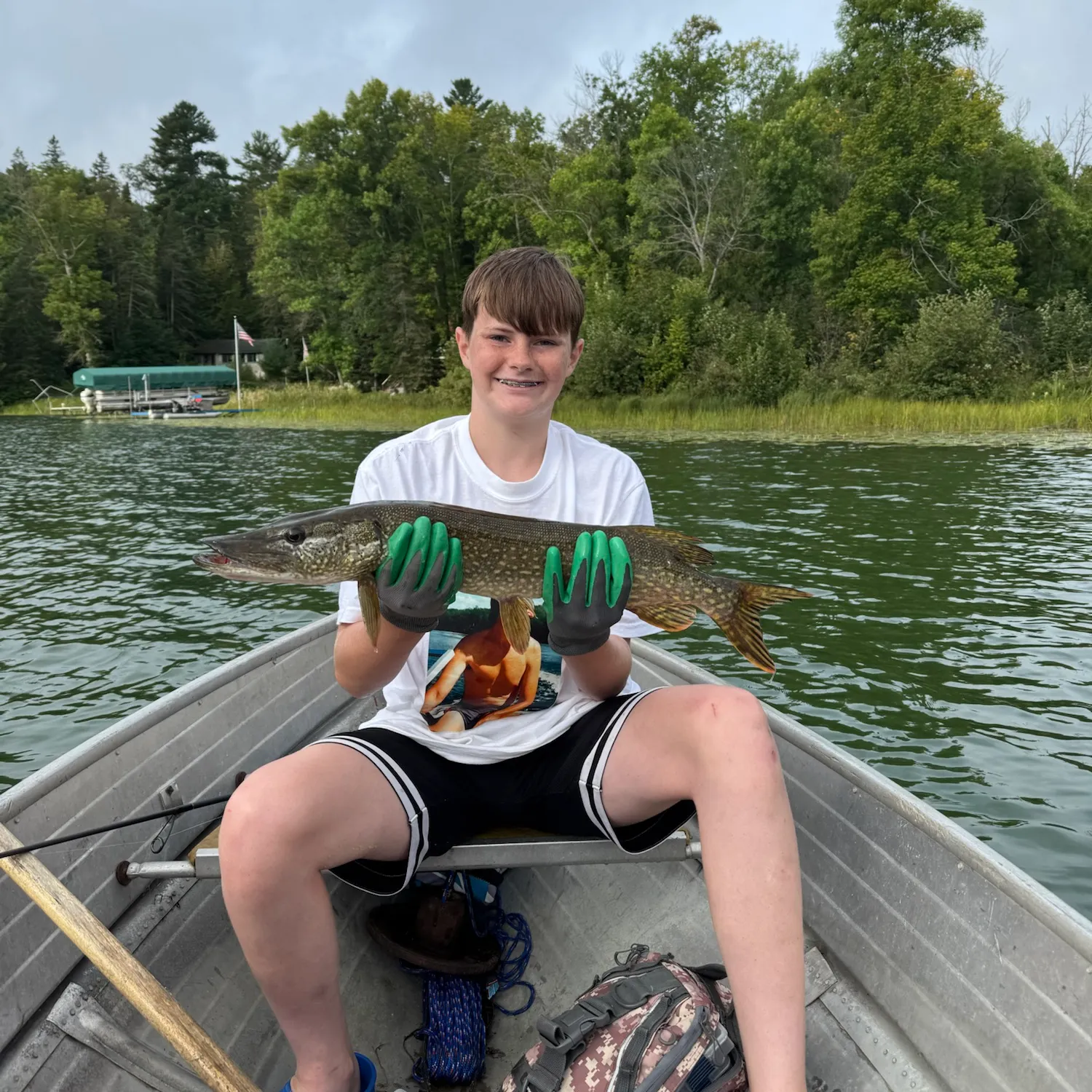 Northern pike caught on Fishbrain