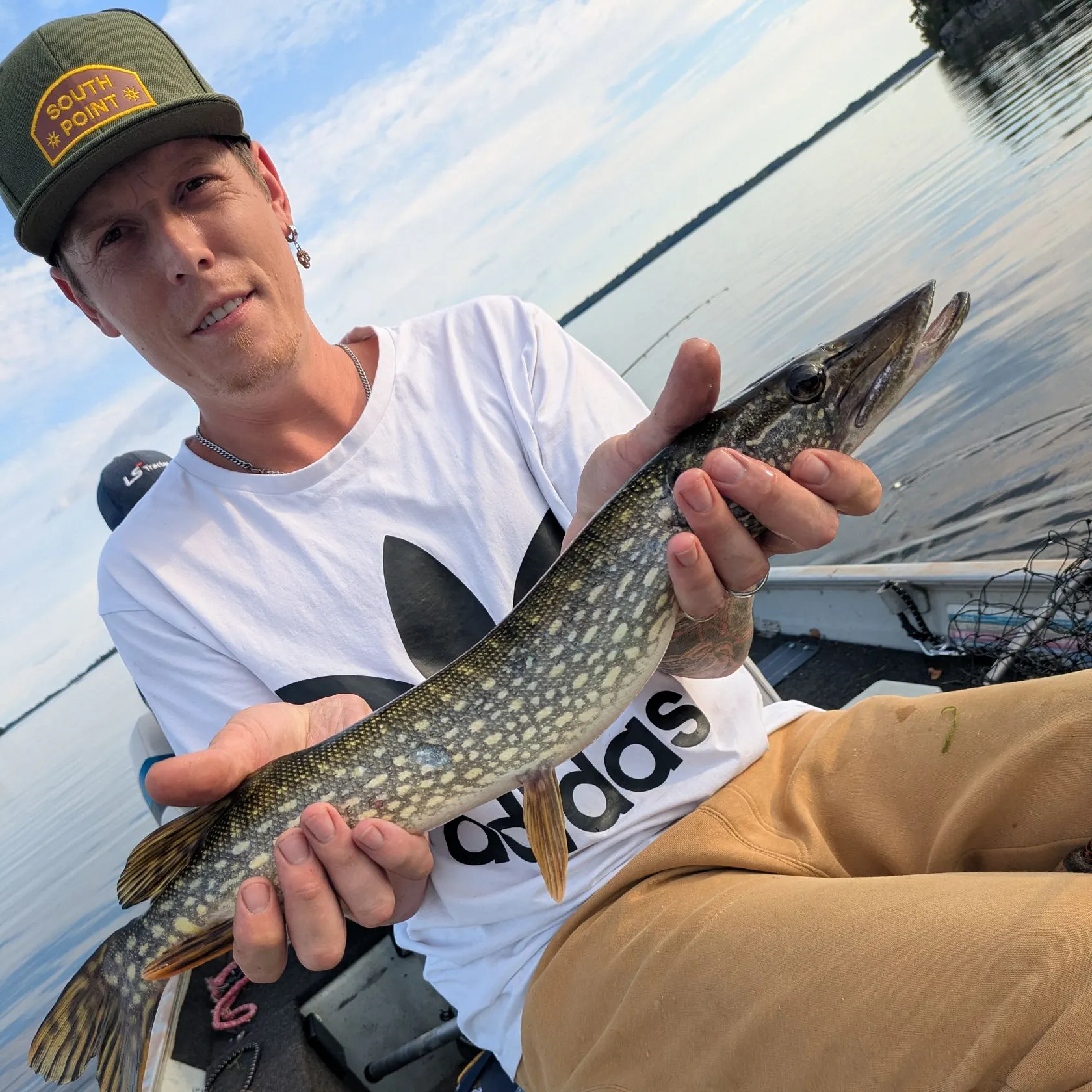 Northern pike caught on Fishbrain