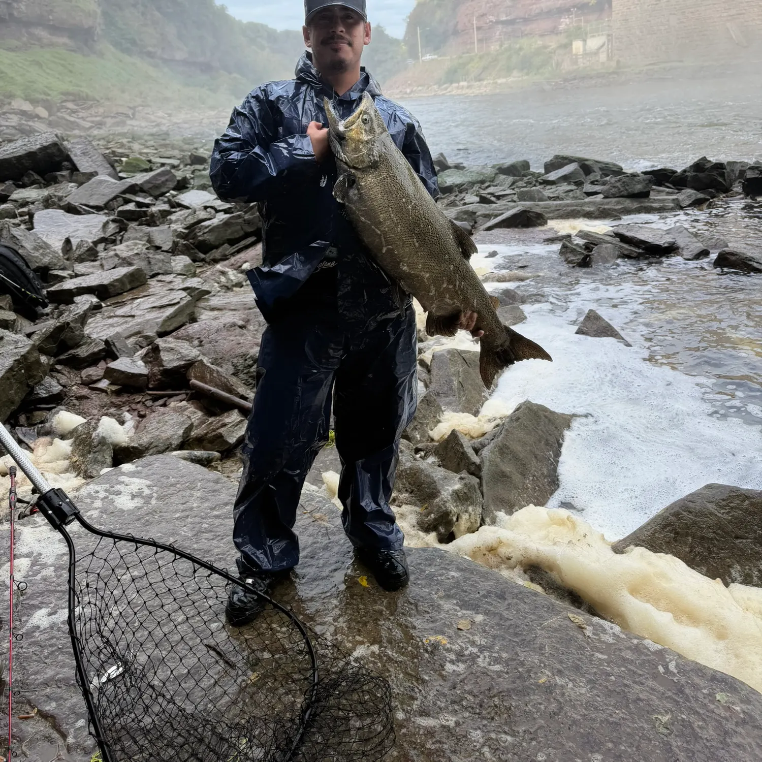 Chinook salmon caught on Fishbrain