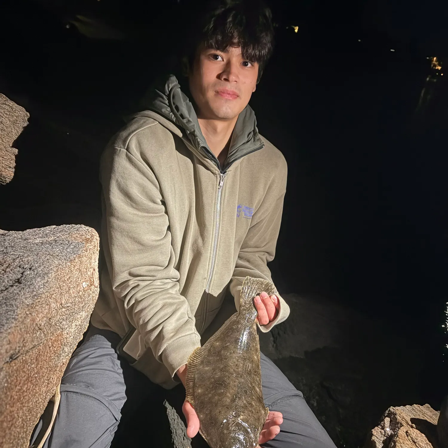 Summer flounder caught on Fishbrain