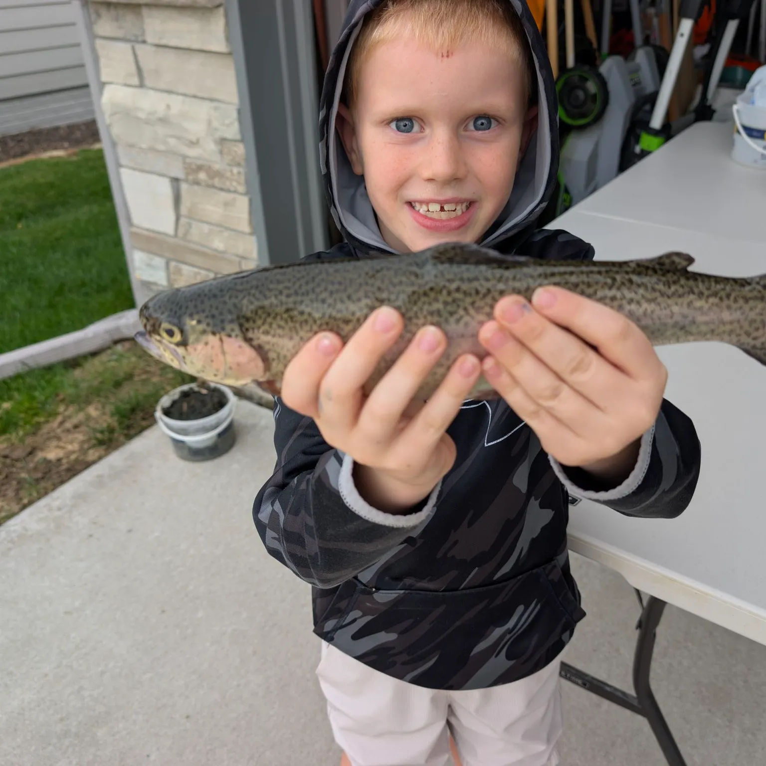 Rainbow trout caught on Fishbrain