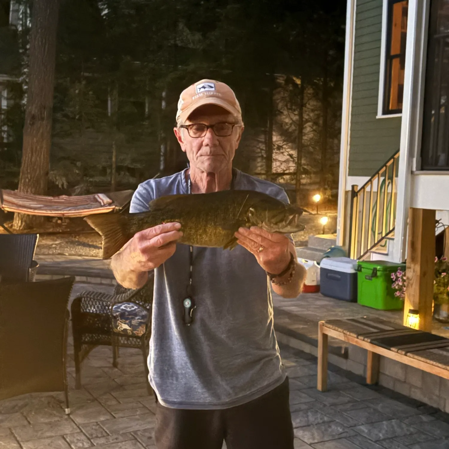 Smallmouth bass caught on Fishbrain