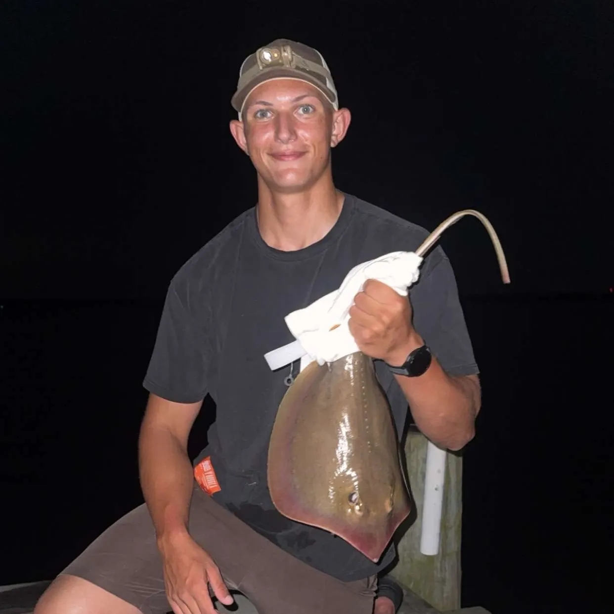 Atlantic stingray caught on Fishbrain