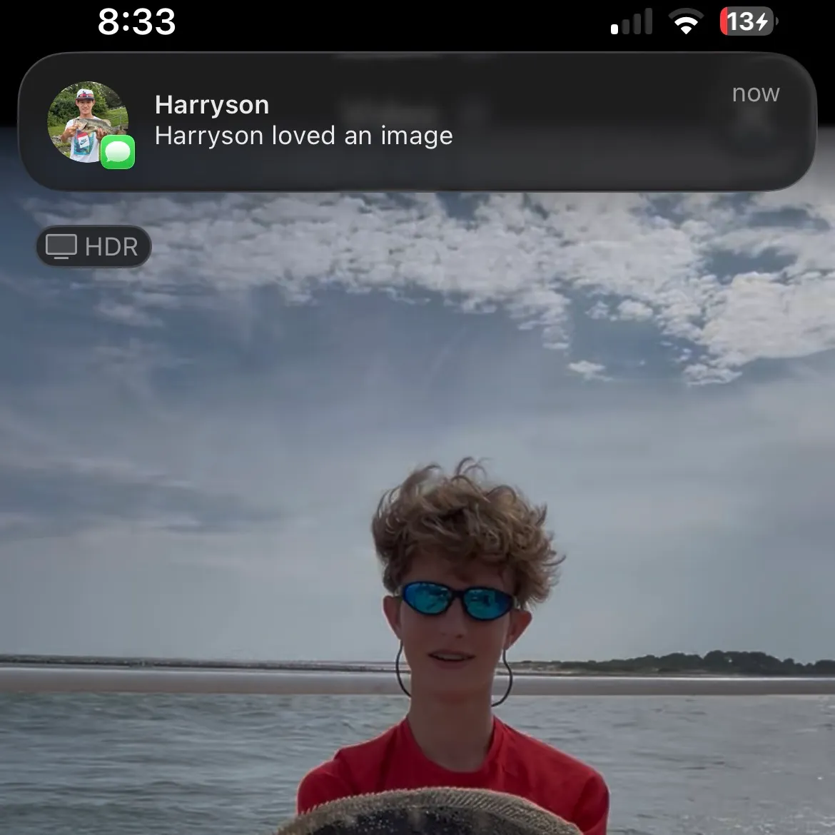 recently logged catches