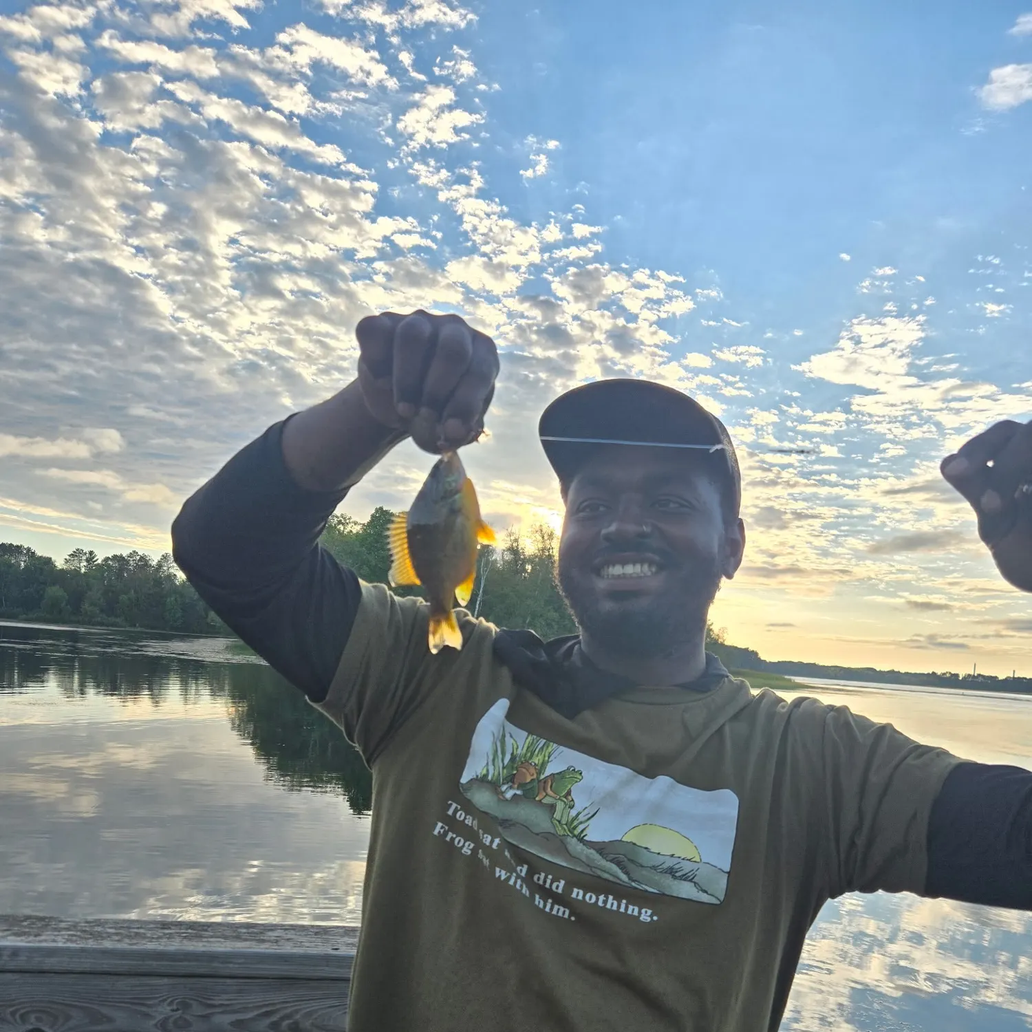 Bluegill caught on Fishbrain
