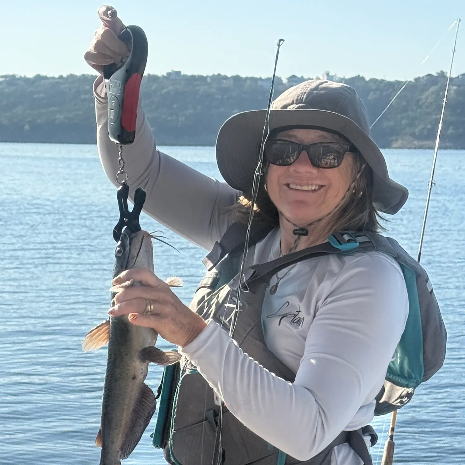 Channel catfish caught on Fishbrain