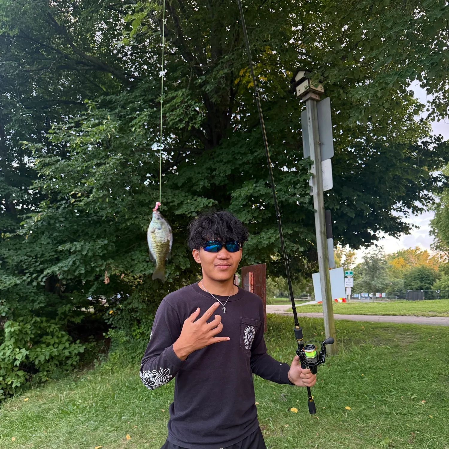 Bluegill caught on Fishbrain