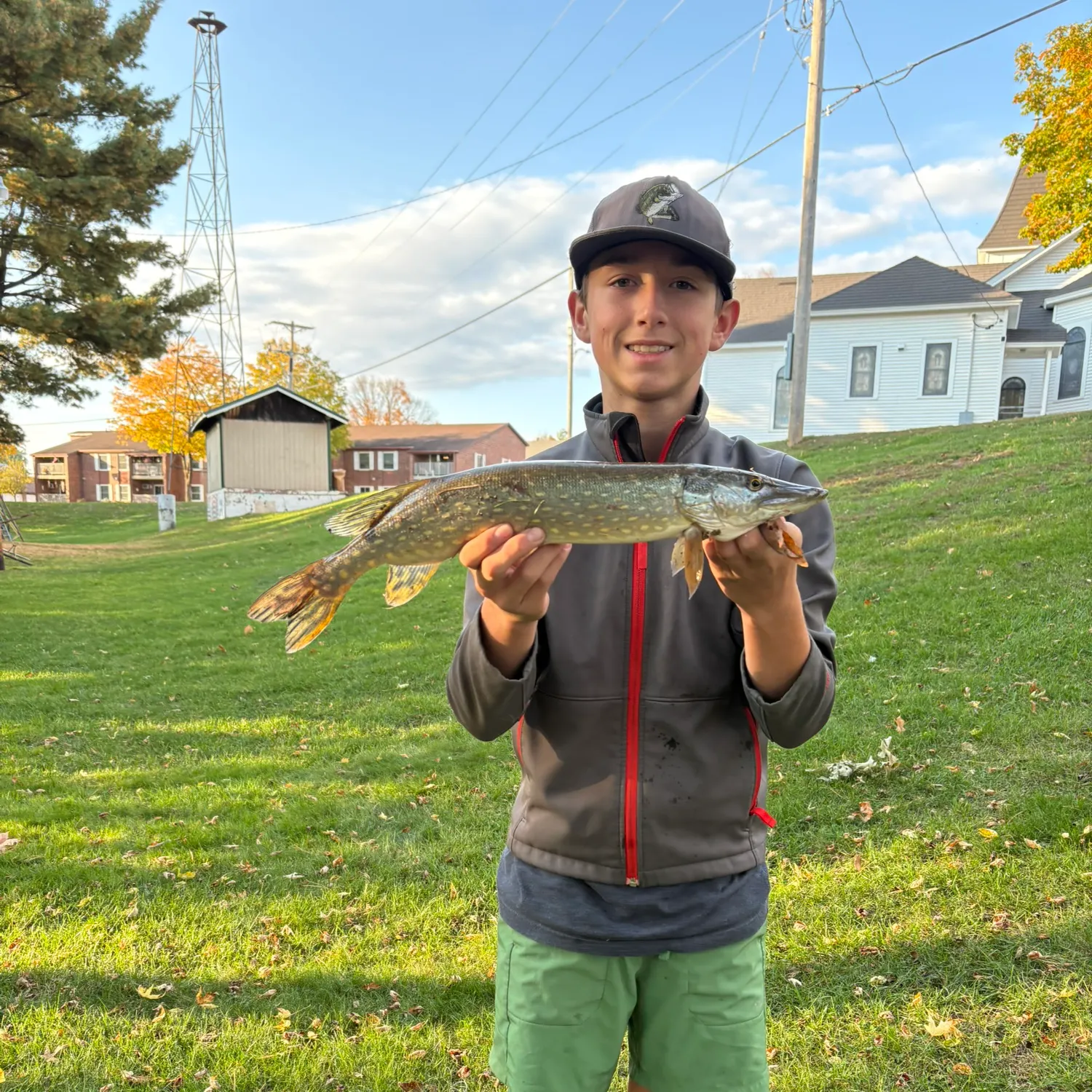 Northern pike caught on Fishbrain