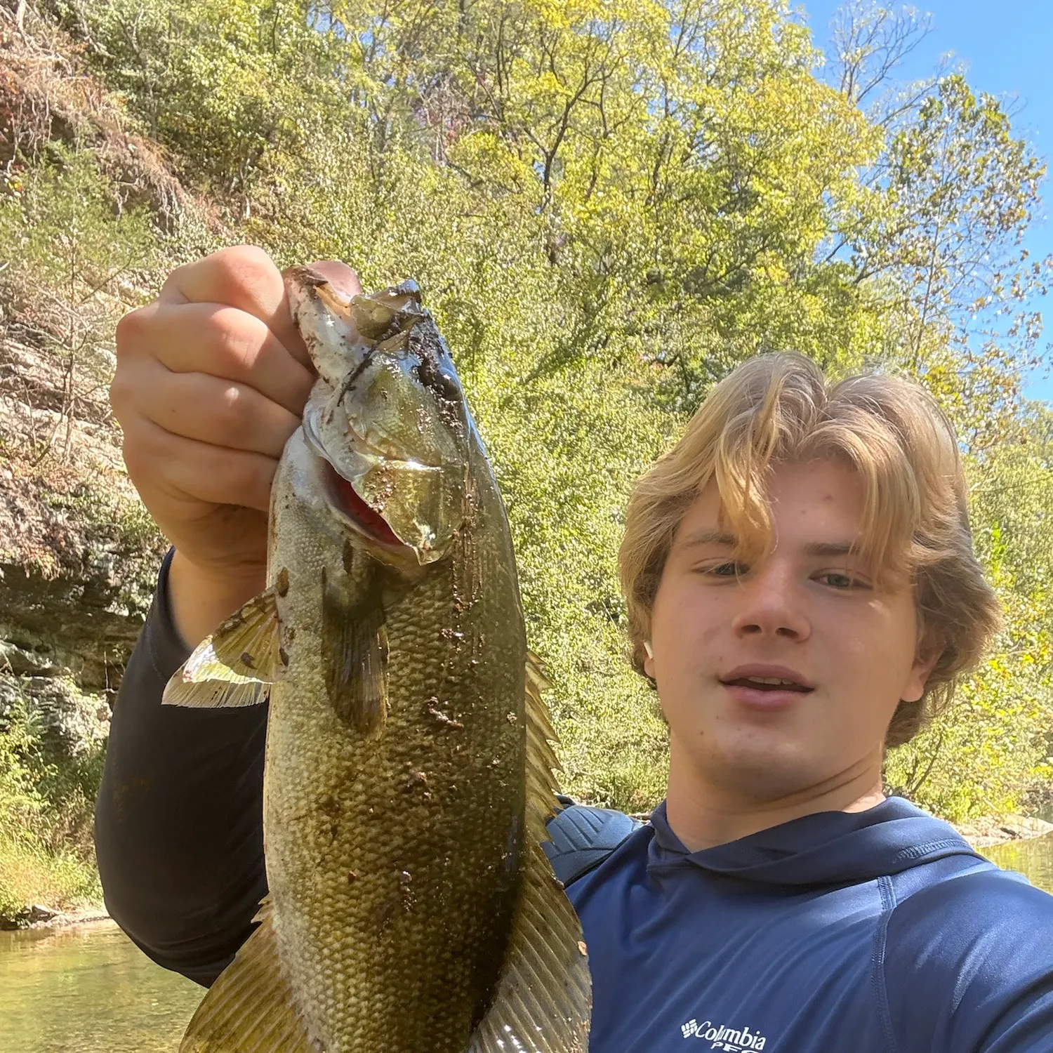 Smallmouth bass caught on Fishbrain