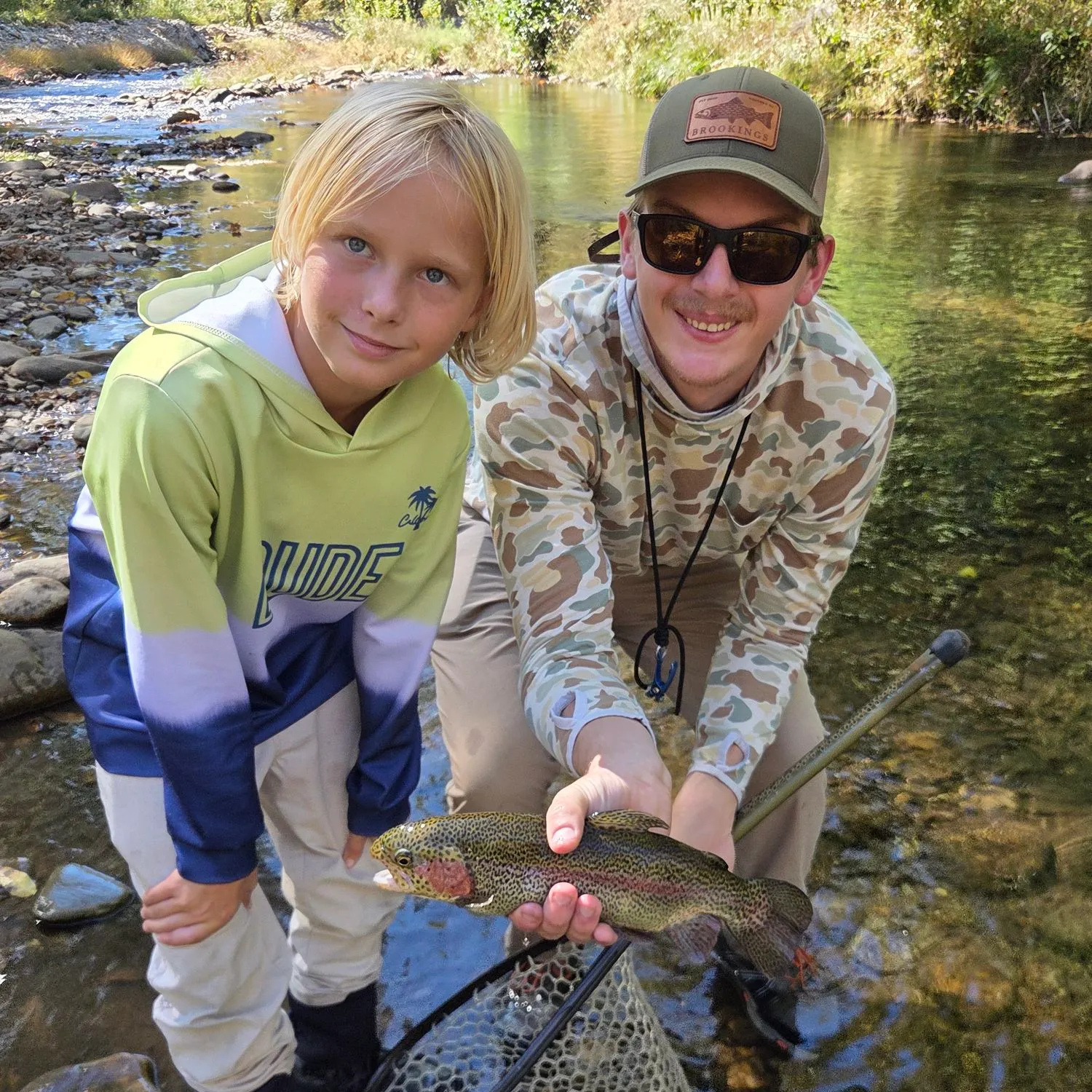 Rainbow trout caught on Fishbrain