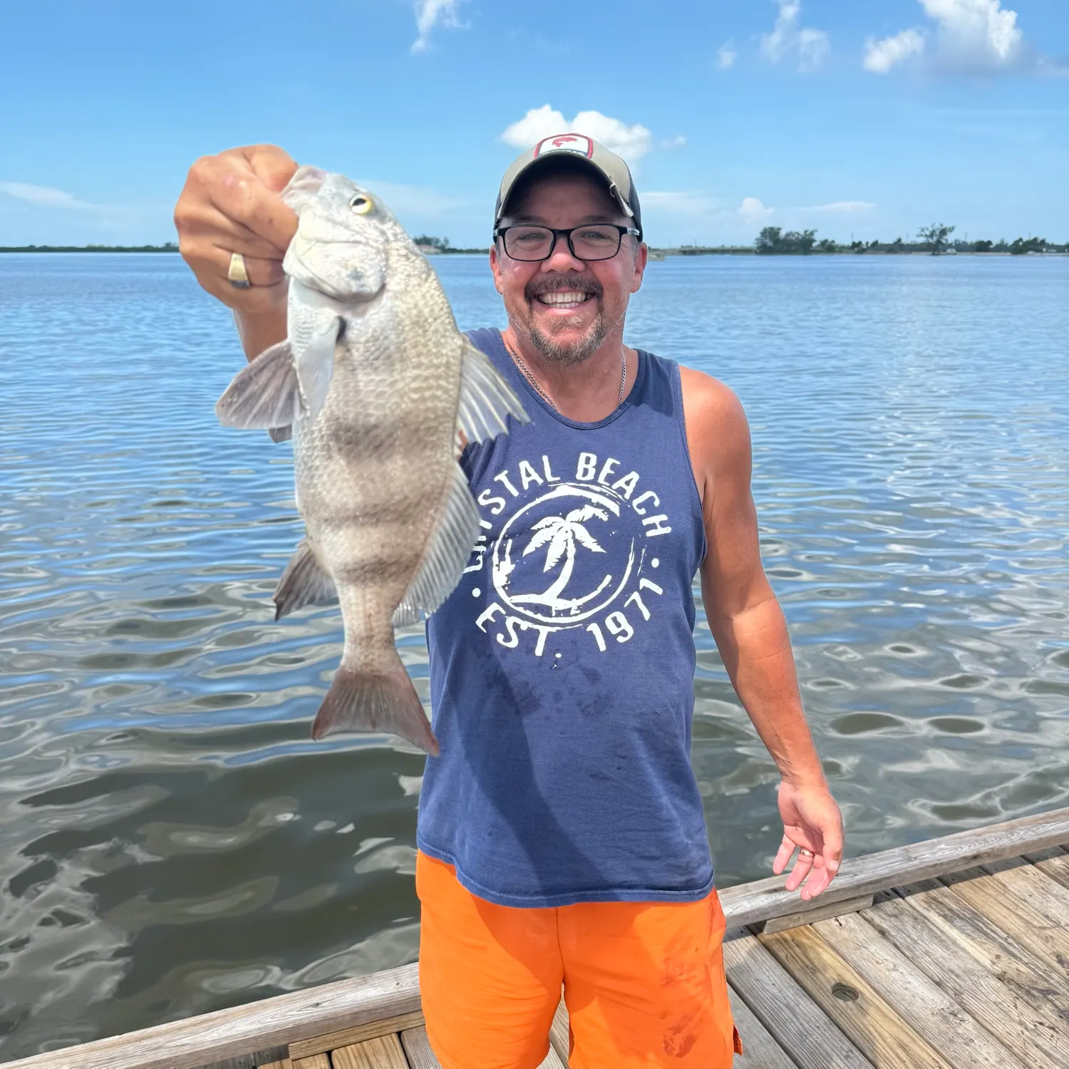 Black drum caught on Fishbrain