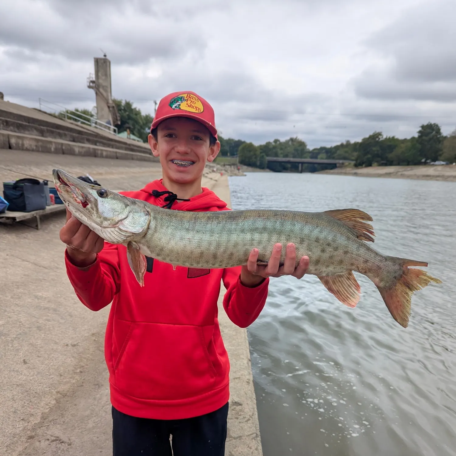 Muskie caught on Fishbrain