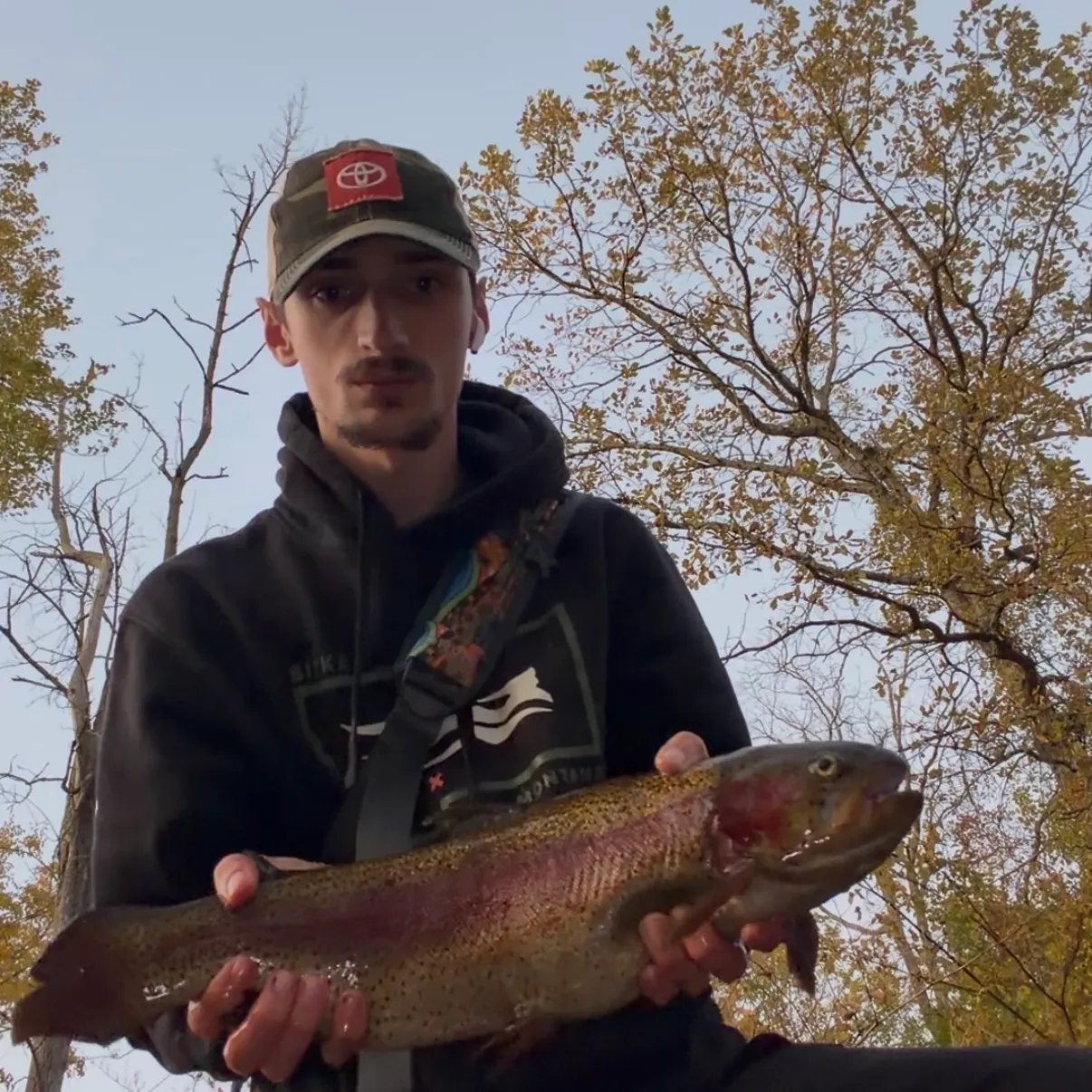 Rainbow trout caught on Fishbrain