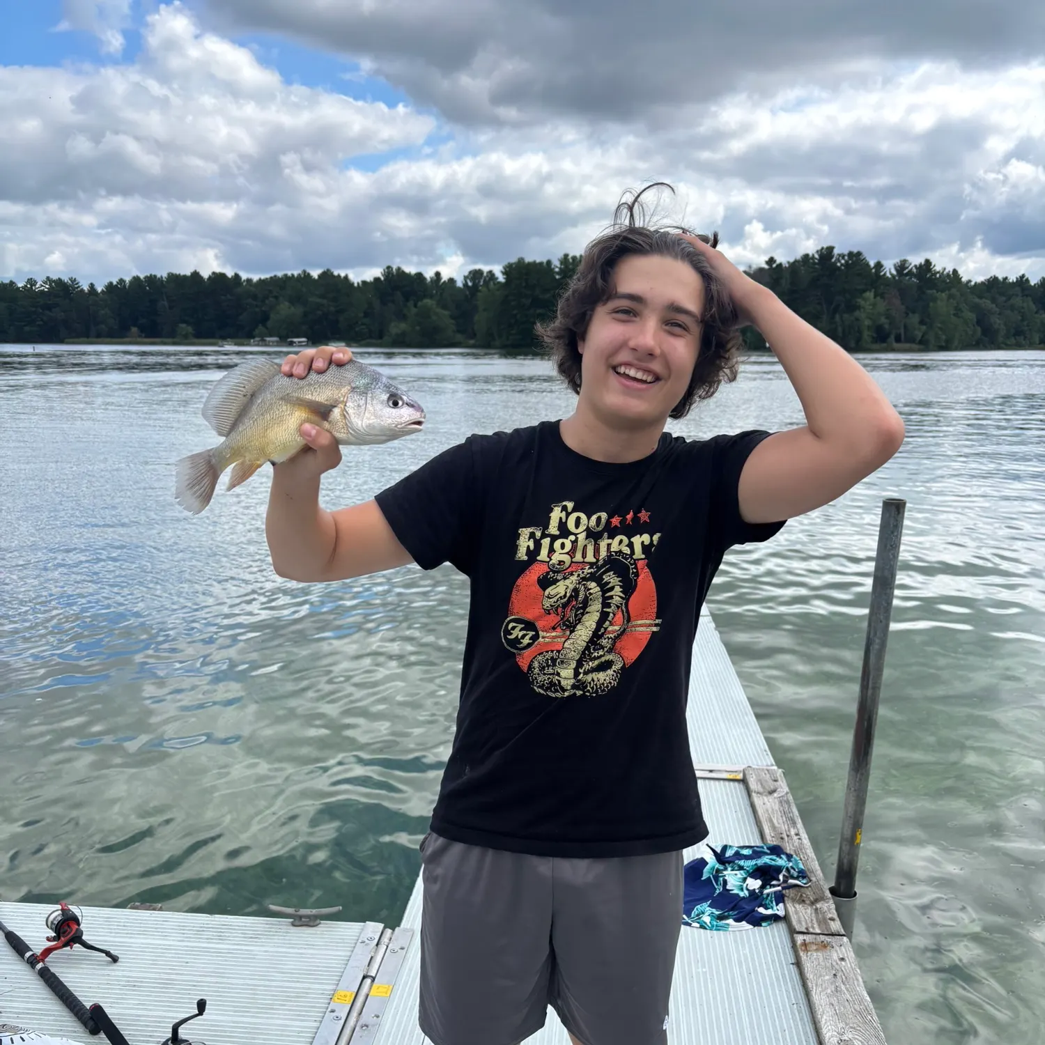 Freshwater drum caught on Fishbrain