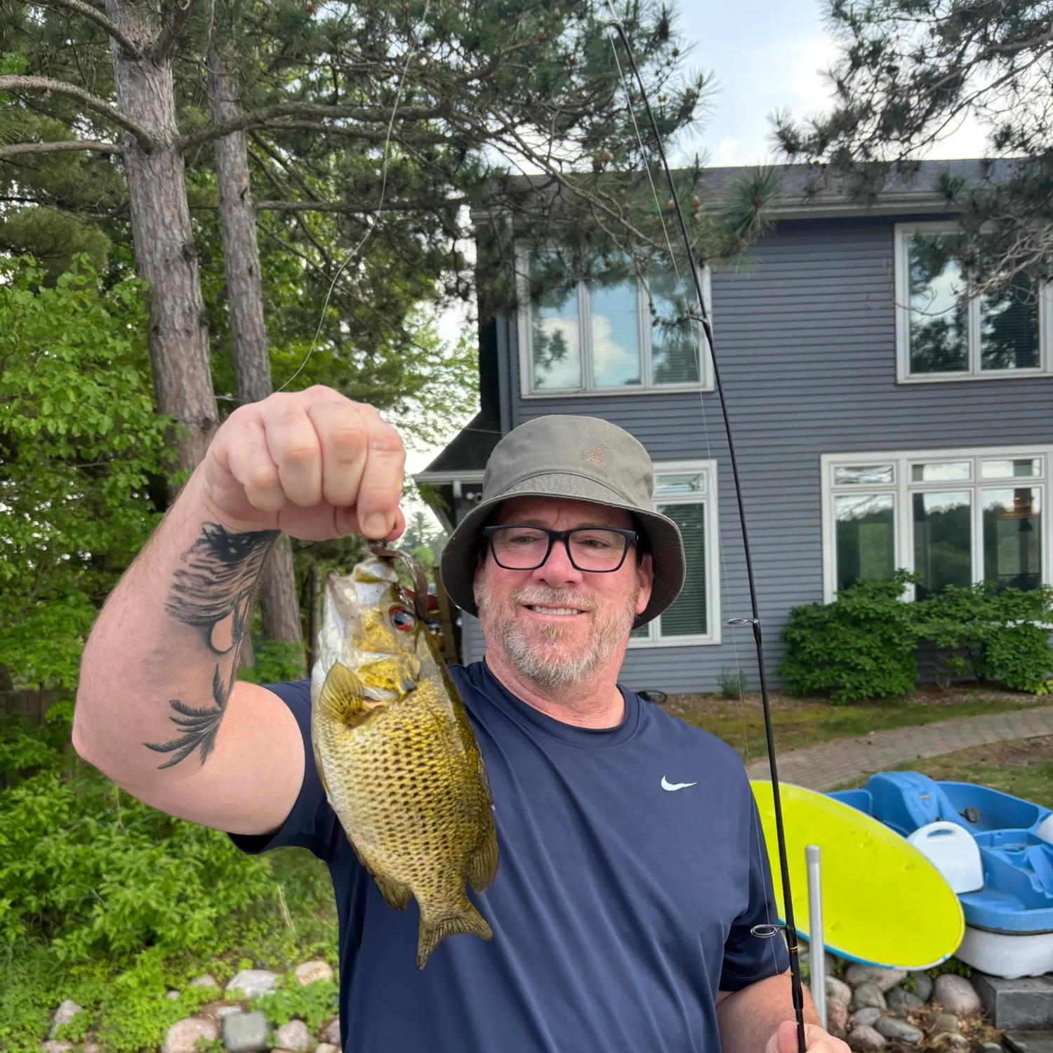 recently logged catches