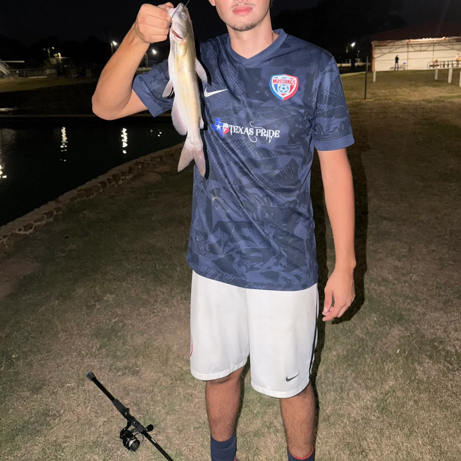 Channel catfish caught on Fishbrain