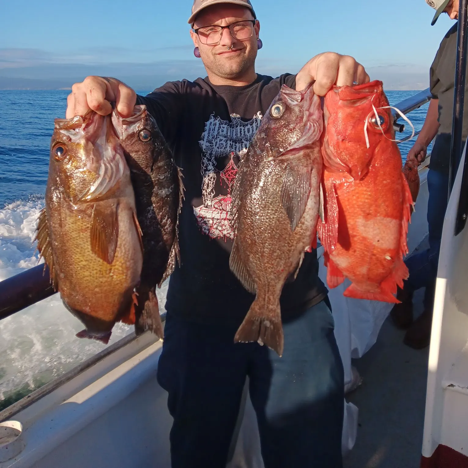 recently logged catches