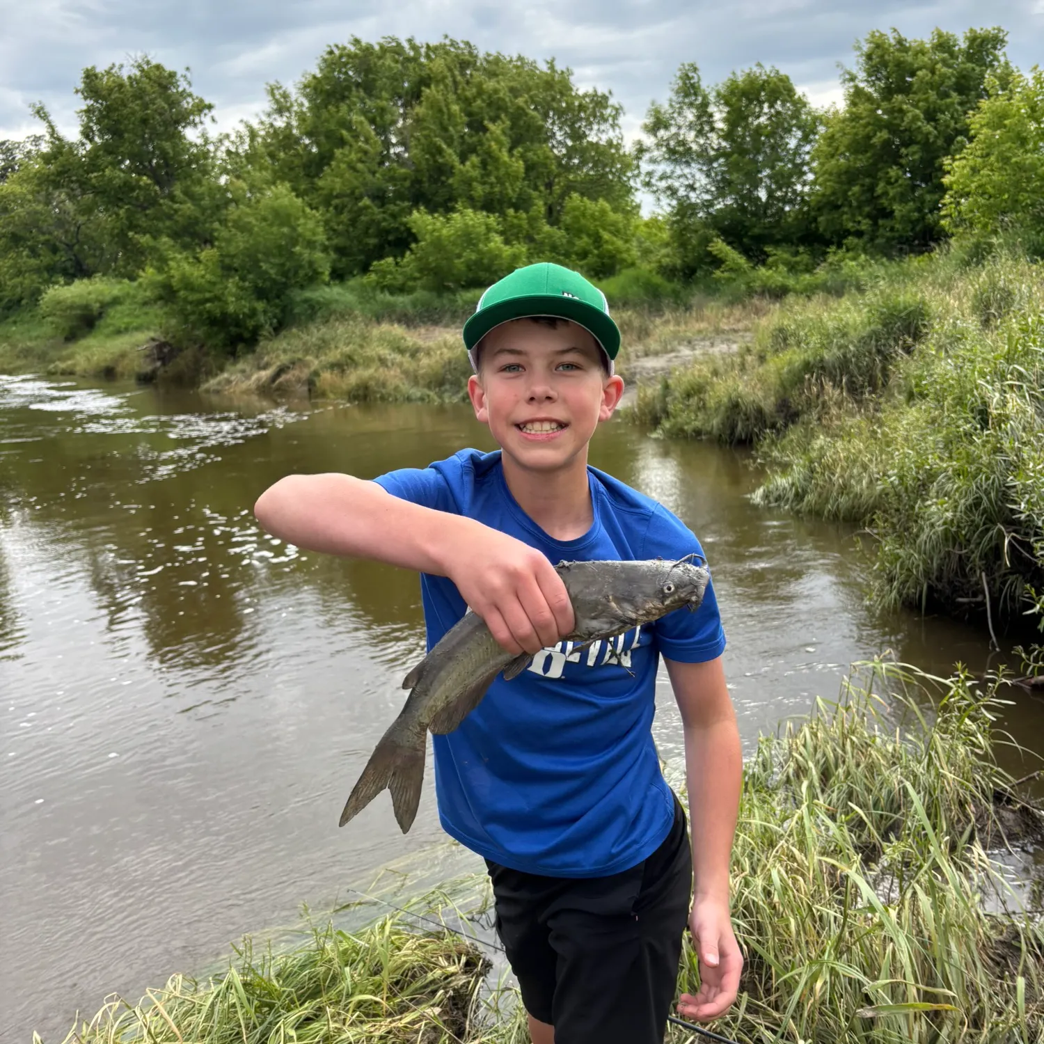 Channel catfish caught on Fishbrain