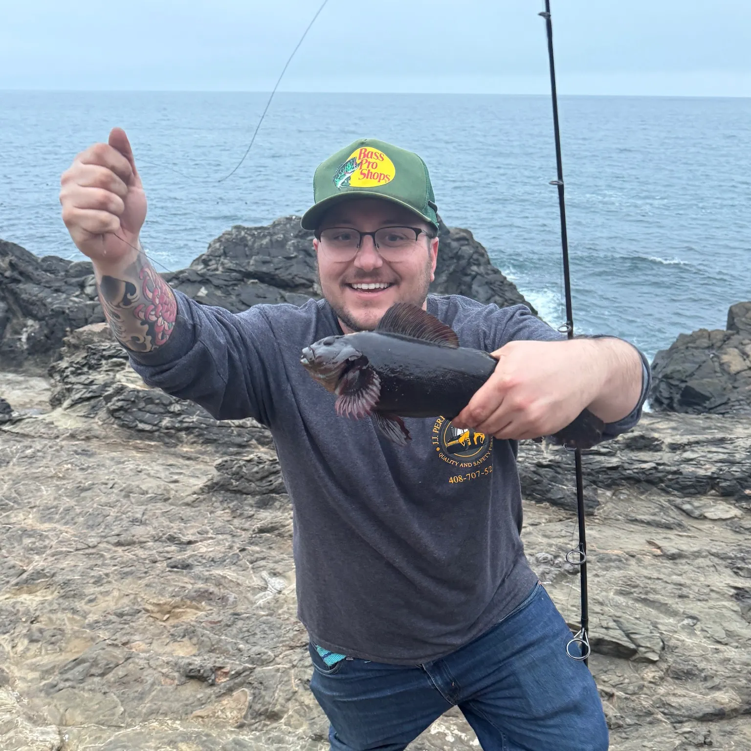 The most recent Rock greenling catches on Fishbrain