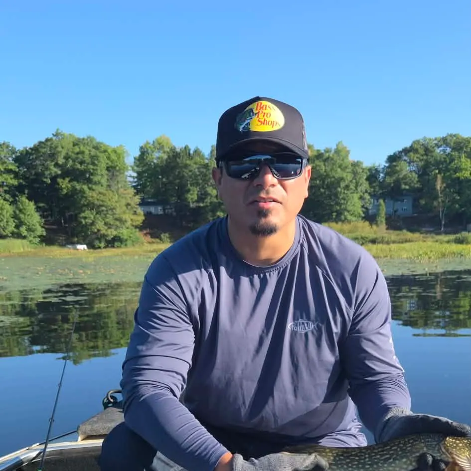 Northern pike caught on Fishbrain