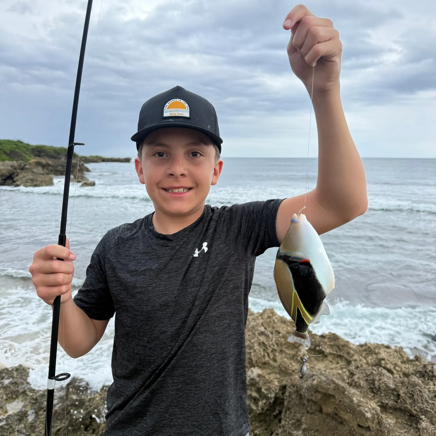 The most recent Wedge-tail triggerfish catches on Fishbrain