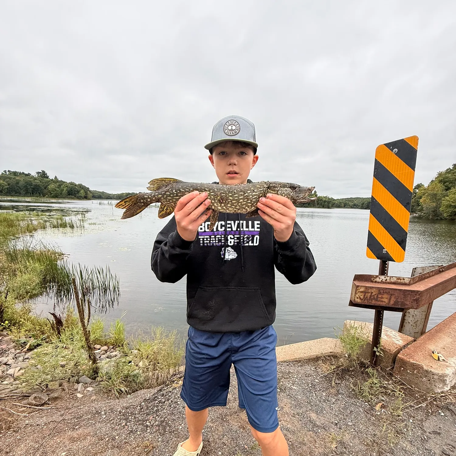 Northern pike caught on Fishbrain