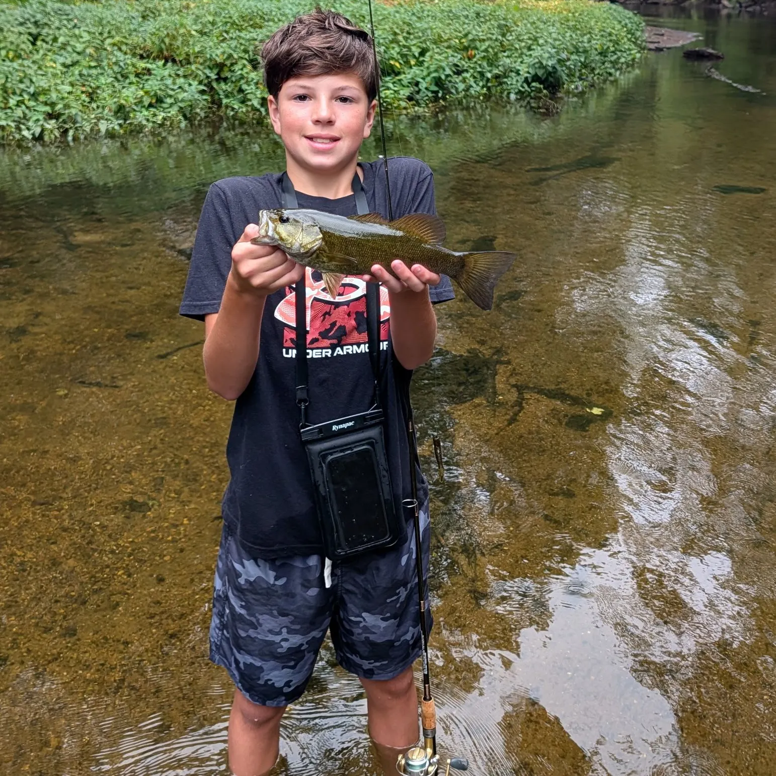 Smallmouth bass caught on Fishbrain