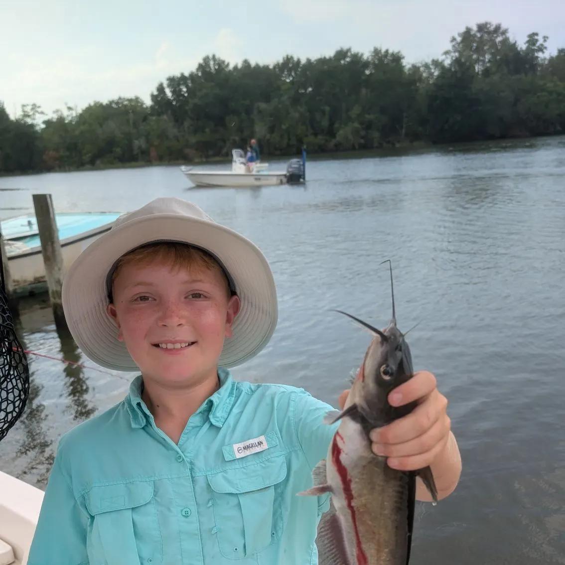 Channel catfish caught on Fishbrain