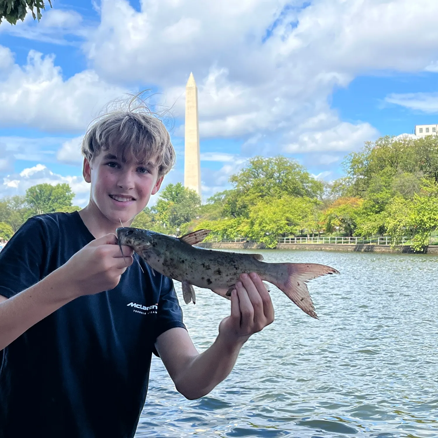 Channel catfish caught on Fishbrain