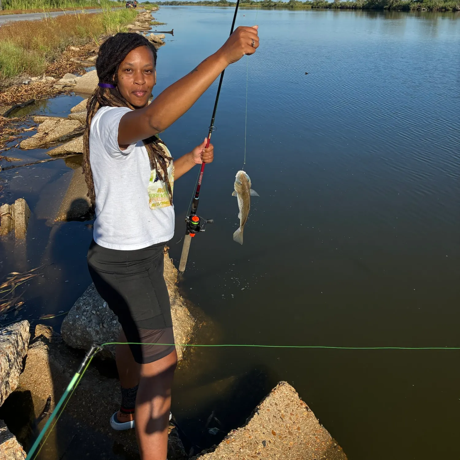 Channel catfish caught on Fishbrain