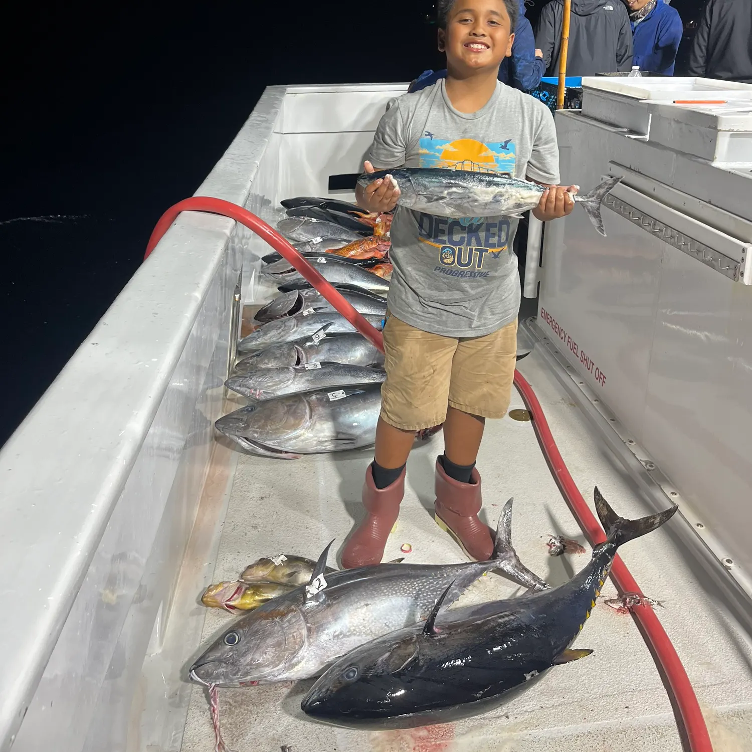 recently logged catches