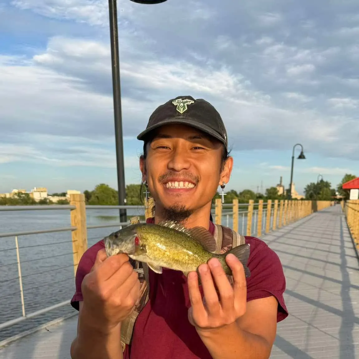 Smallmouth bass caught on Fishbrain