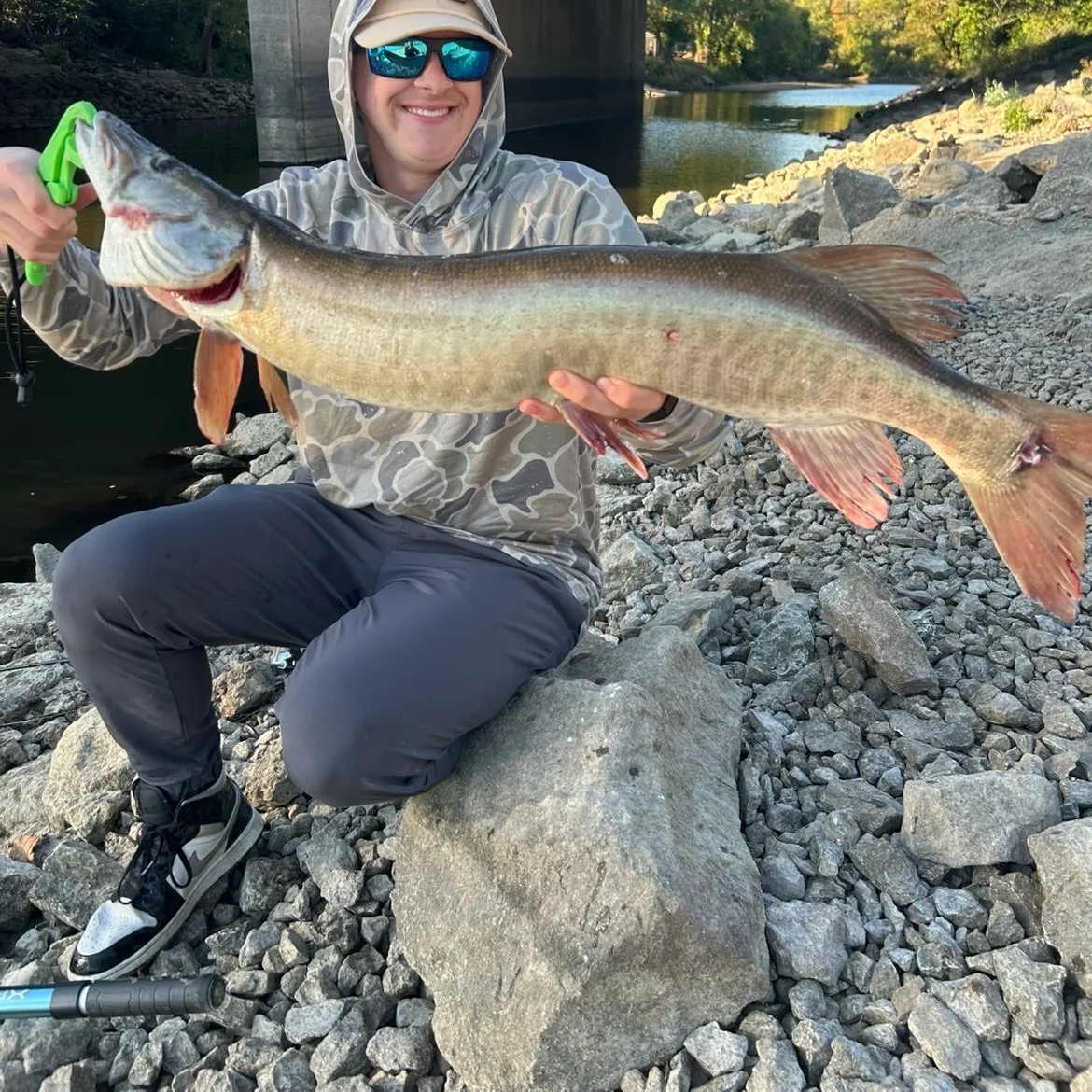 Muskie caught on Fishbrain