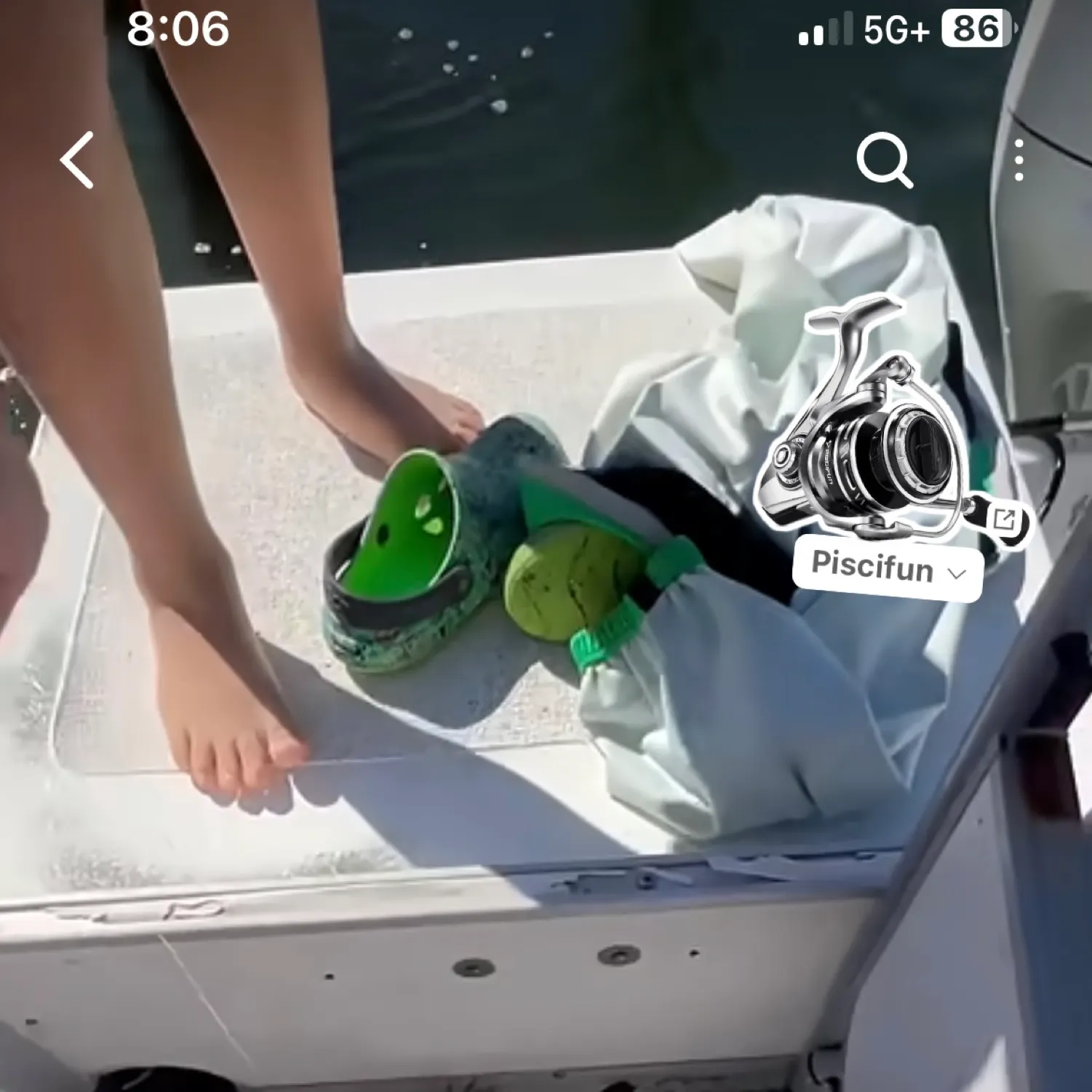 recently logged catches