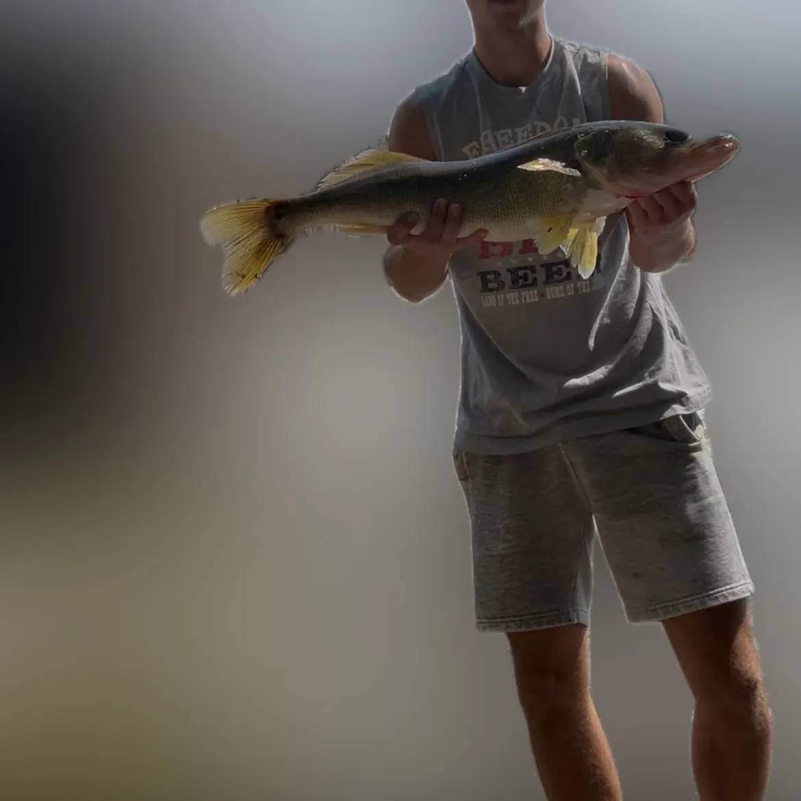 Walleye caught on Fishbrain