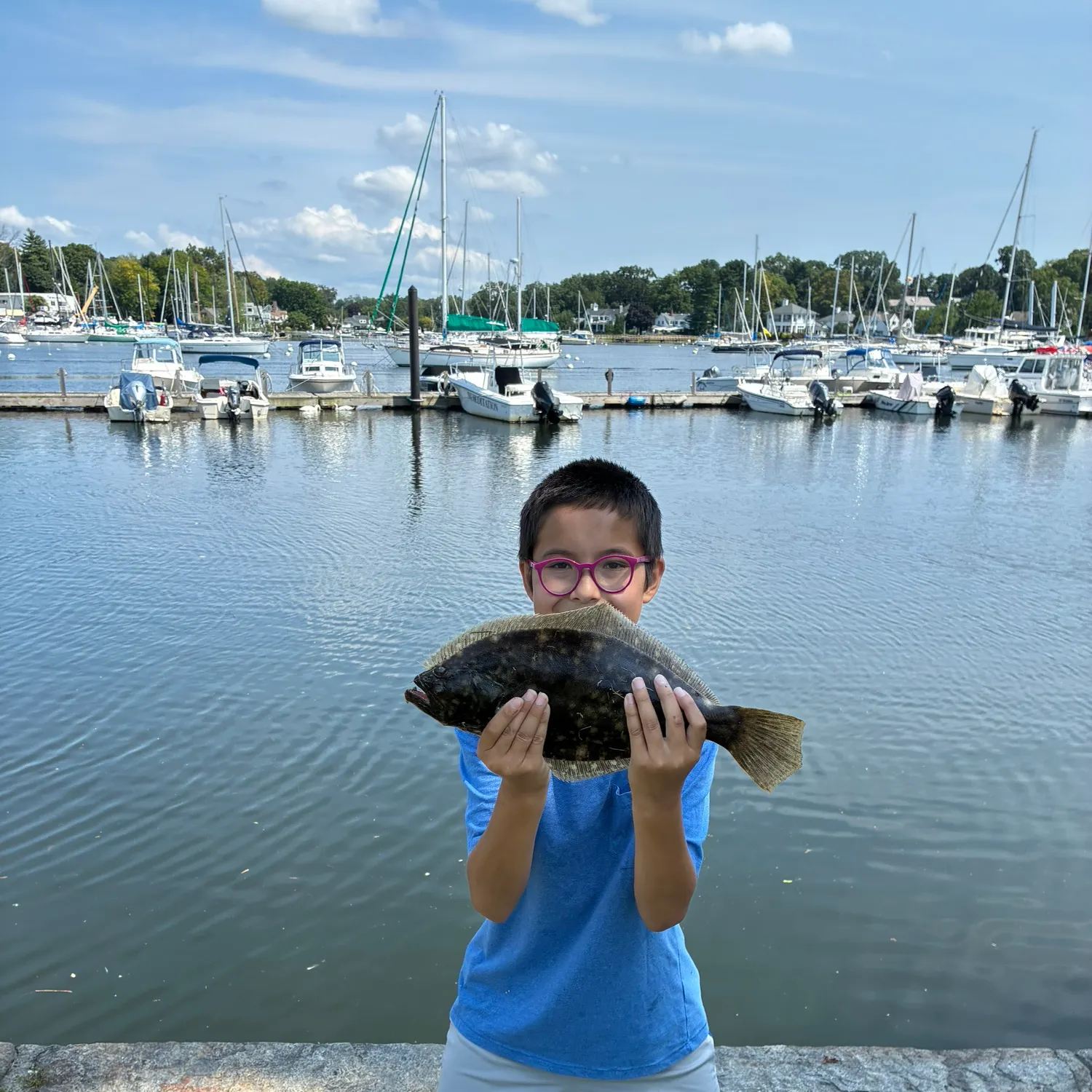 Summer flounder caught on Fishbrain