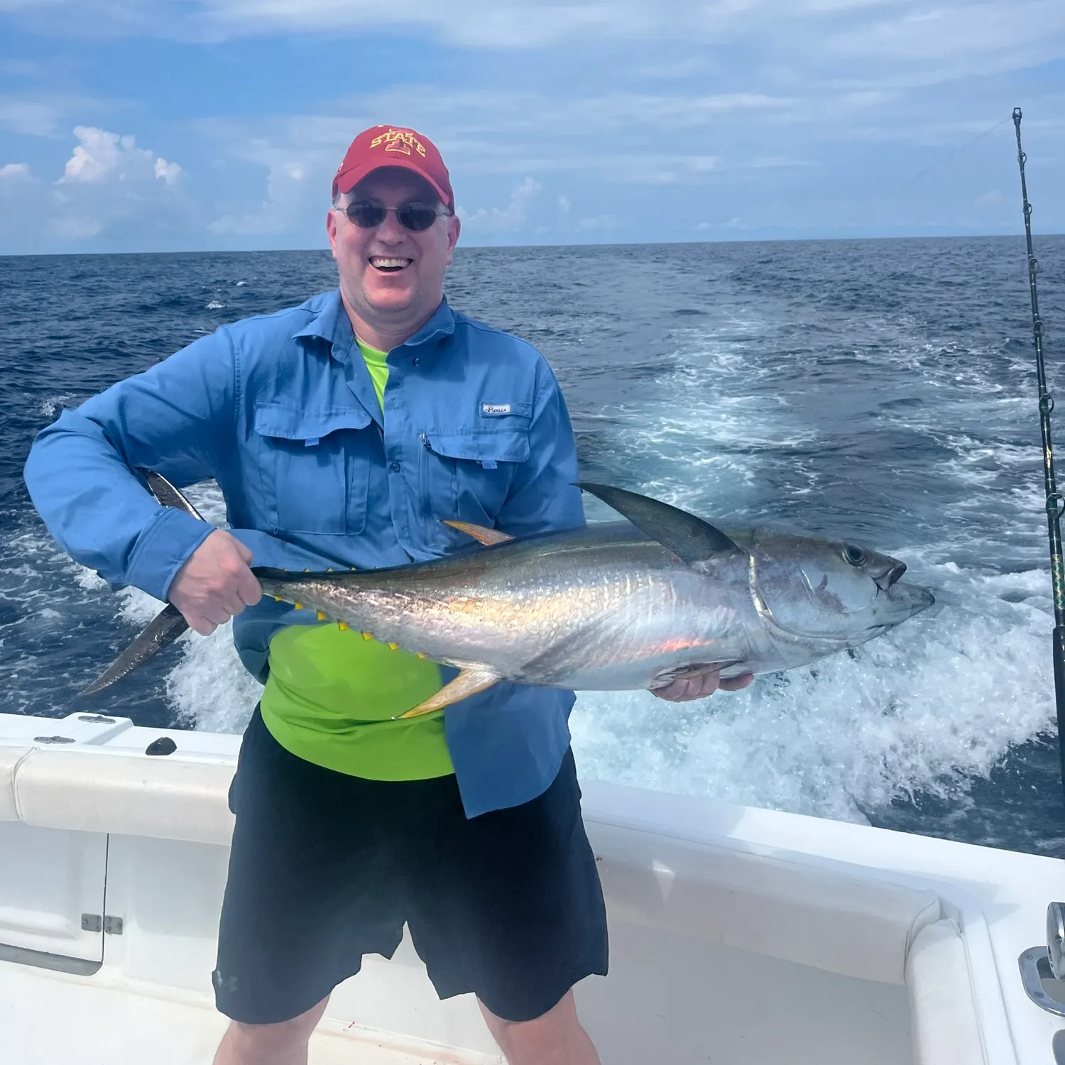 The most recent Yellowfin tuna catches on Fishbrain