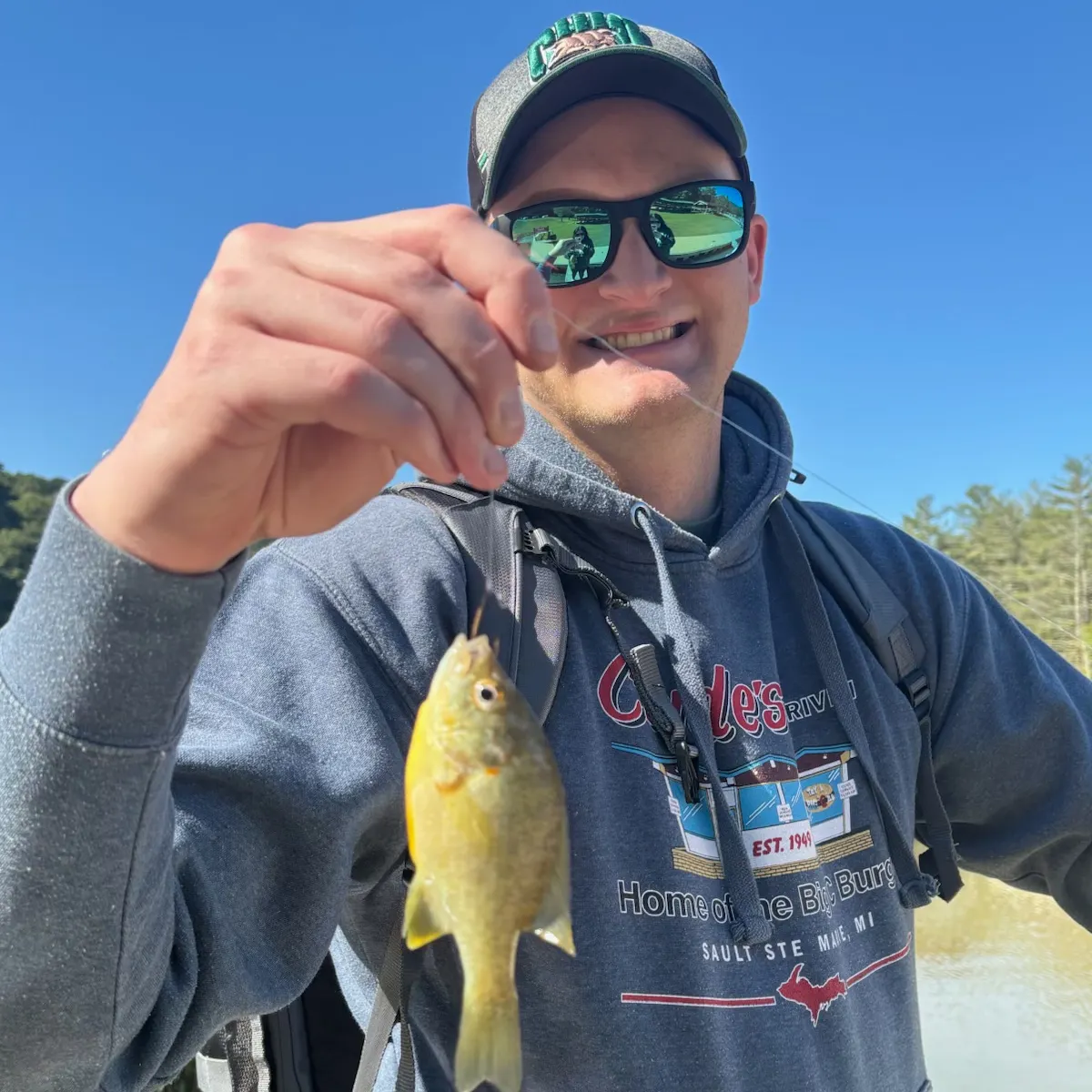 Bluegill caught on Fishbrain