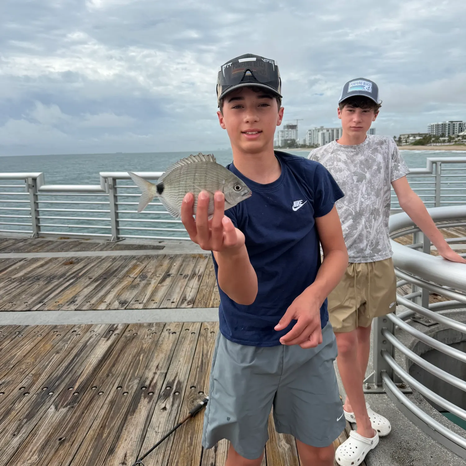 The most recent Spottail seabream catches on Fishbrain