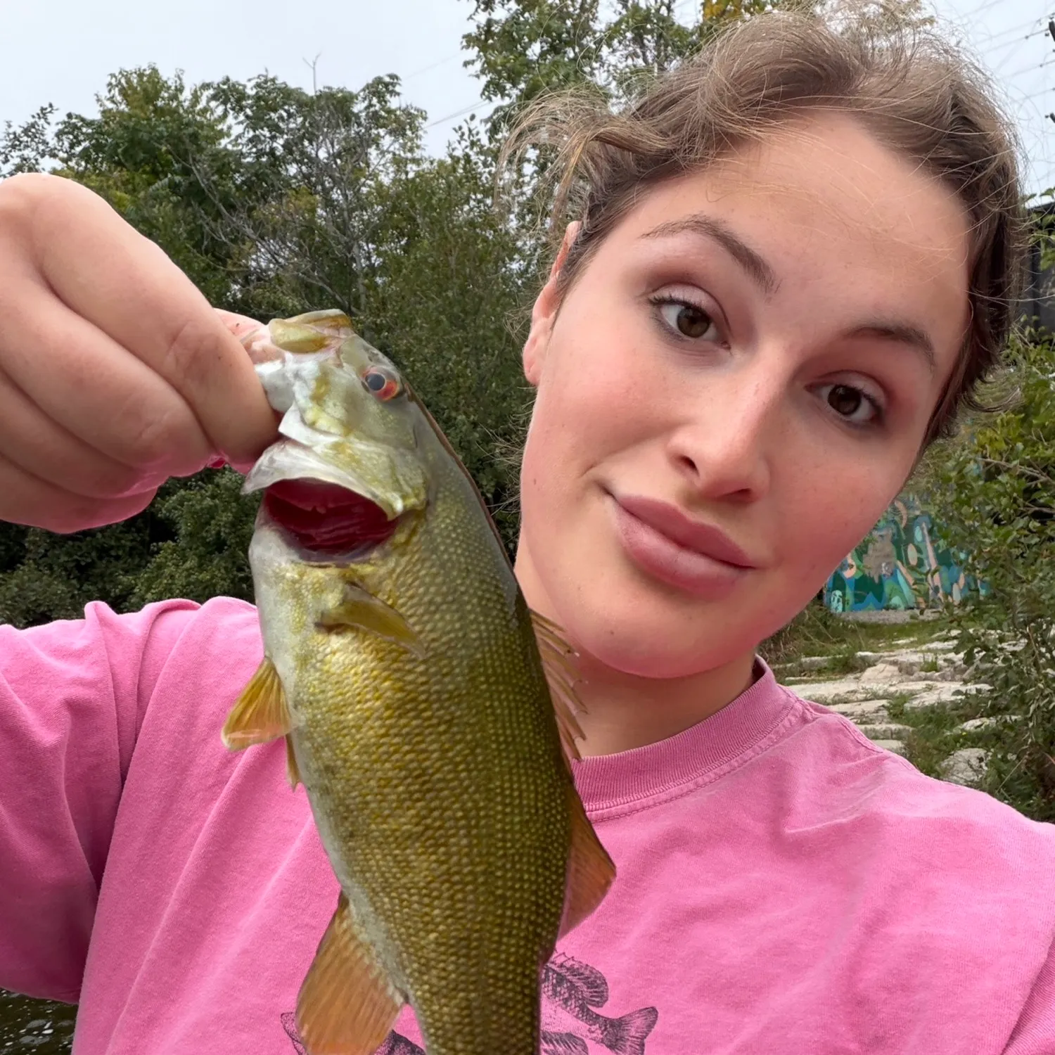 Smallmouth bass caught on Fishbrain