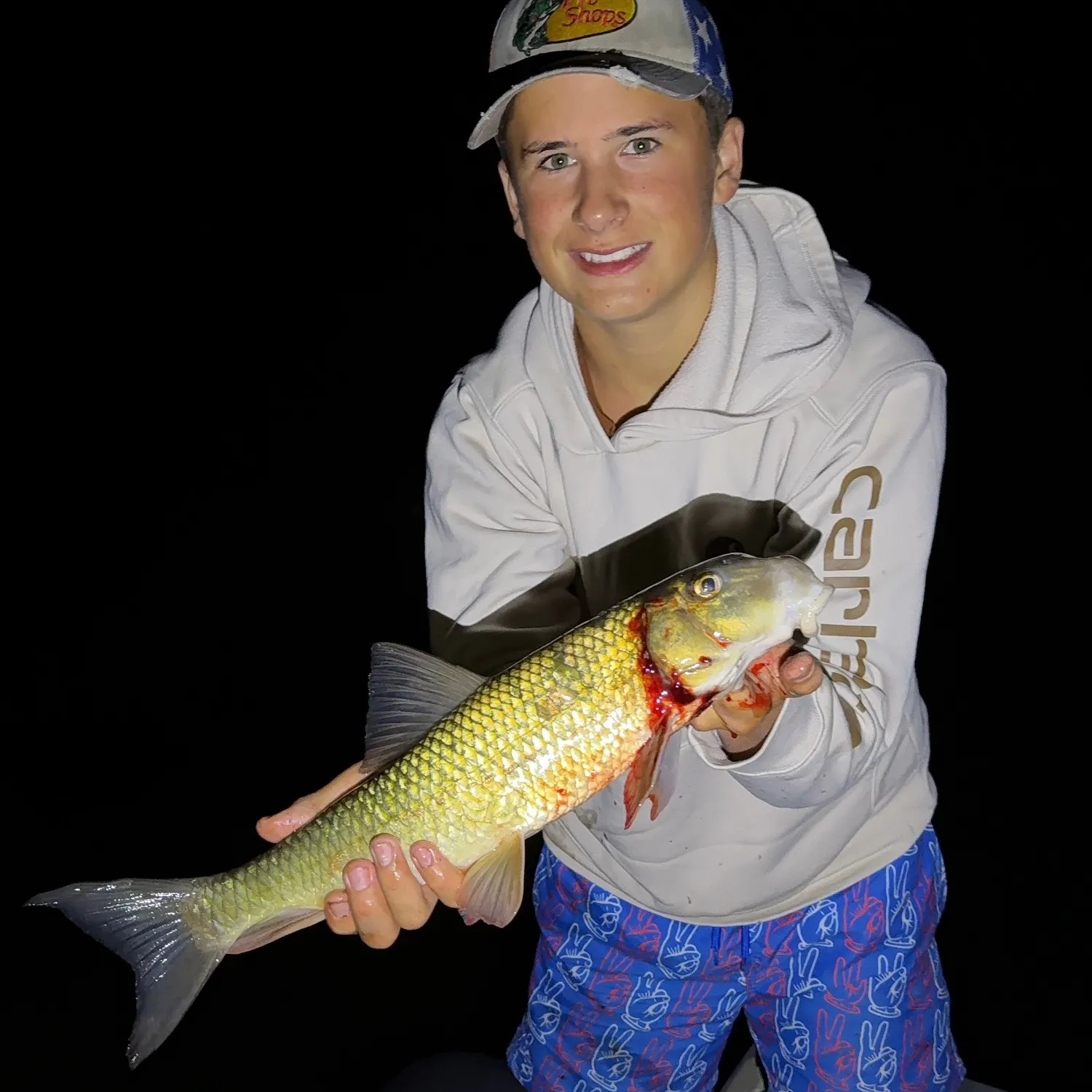 The most recent Golden redhorse catches on Fishbrain