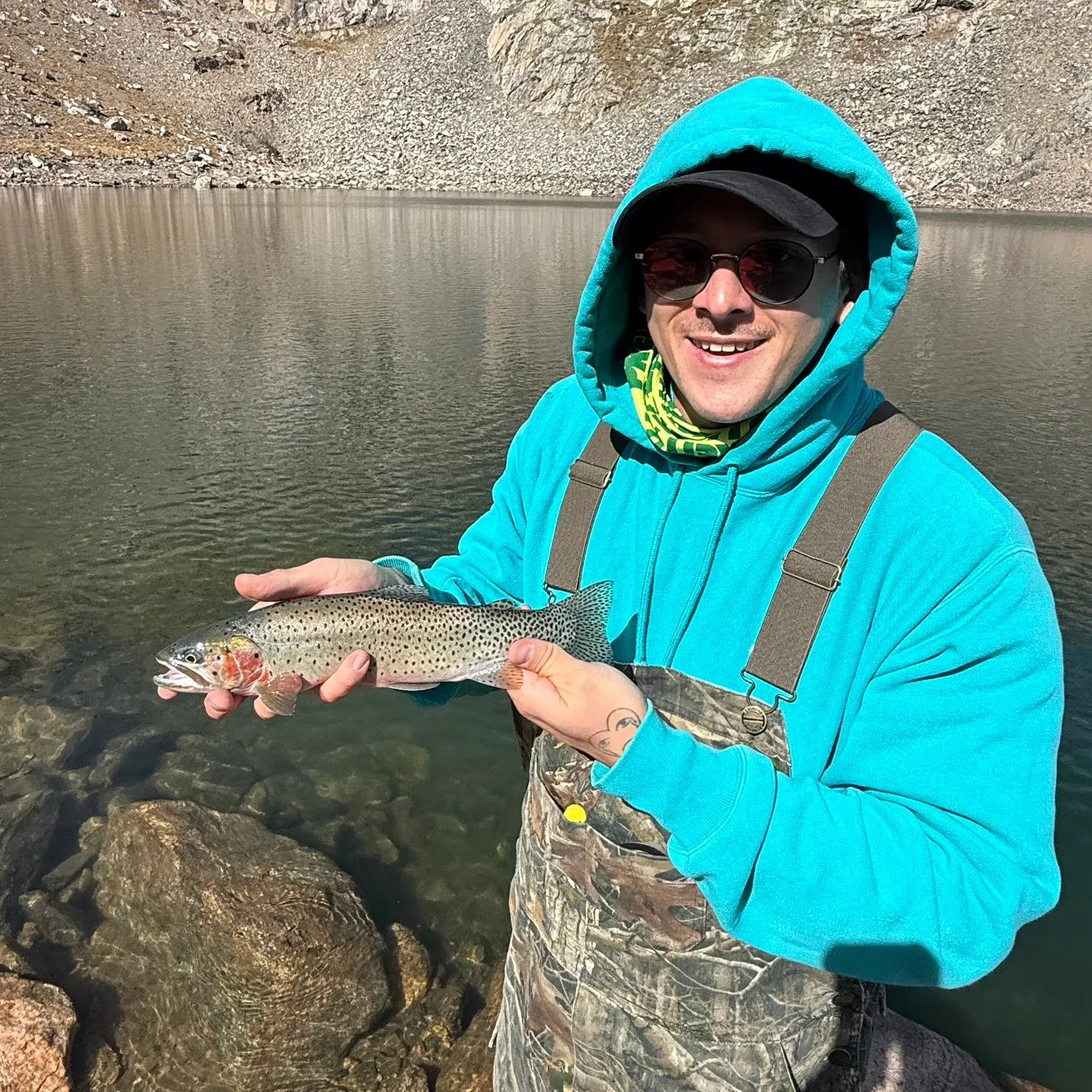 Cutthroat trout caught on Fishbrain