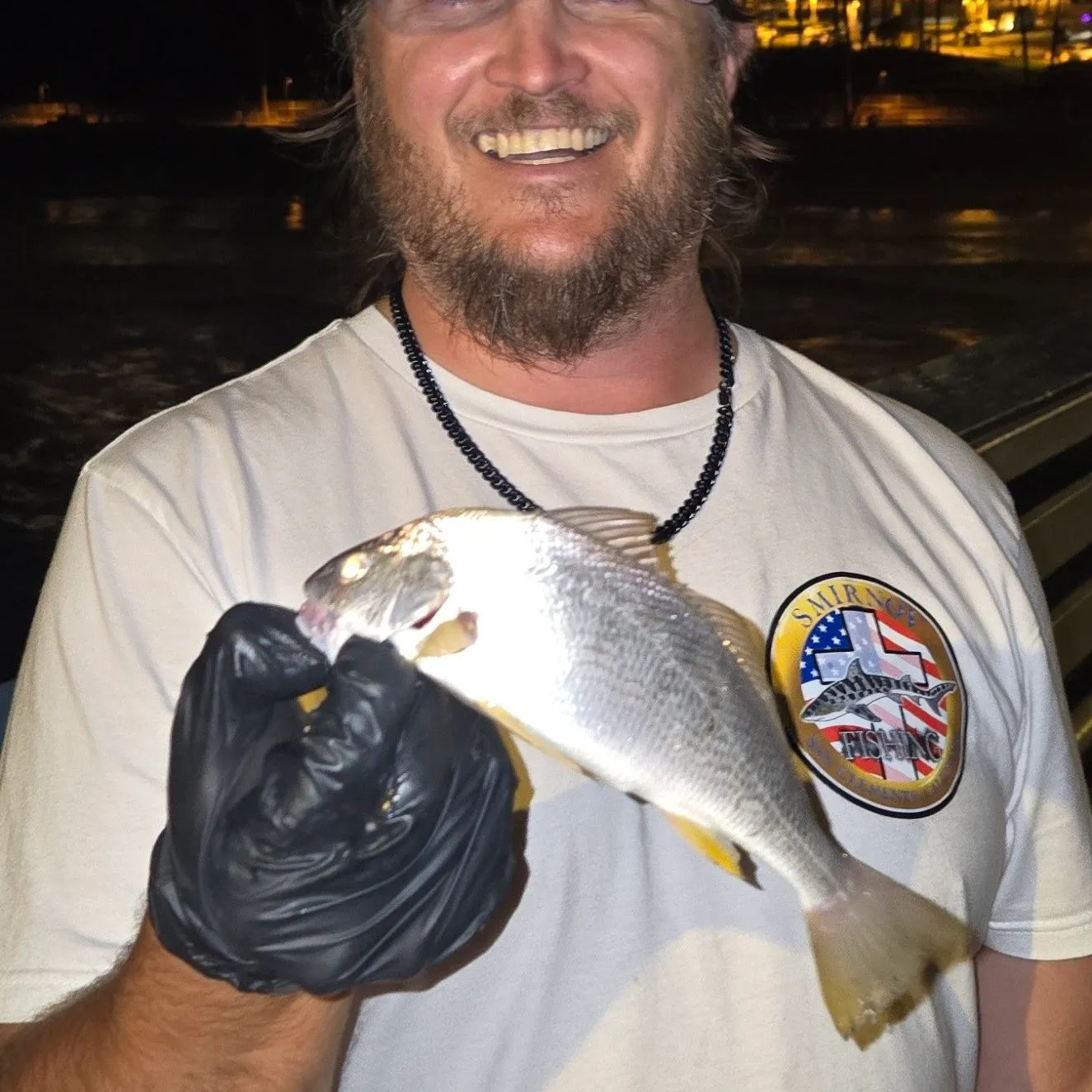 The most recent Yellowfin croaker catches on Fishbrain