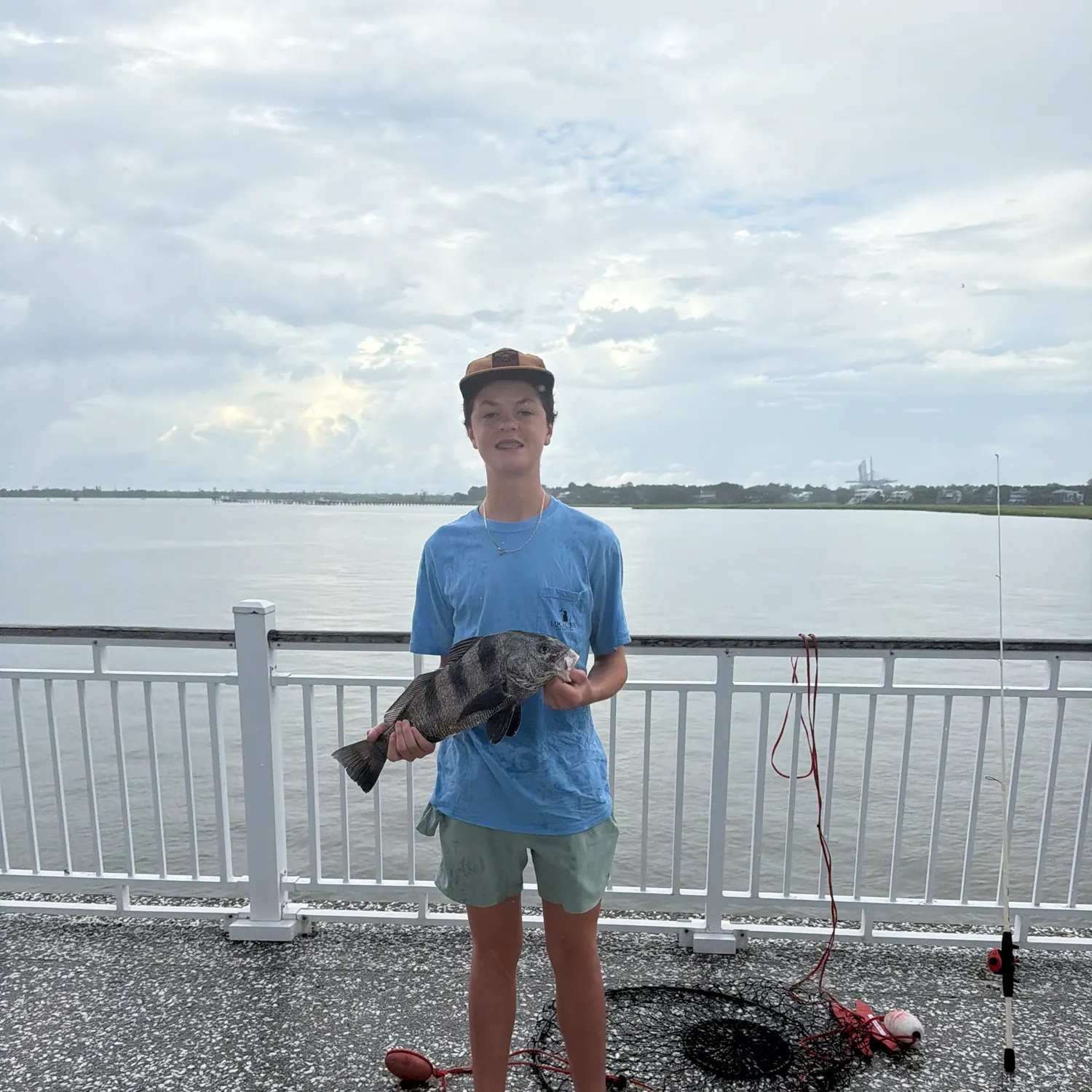 Black drum caught on Fishbrain